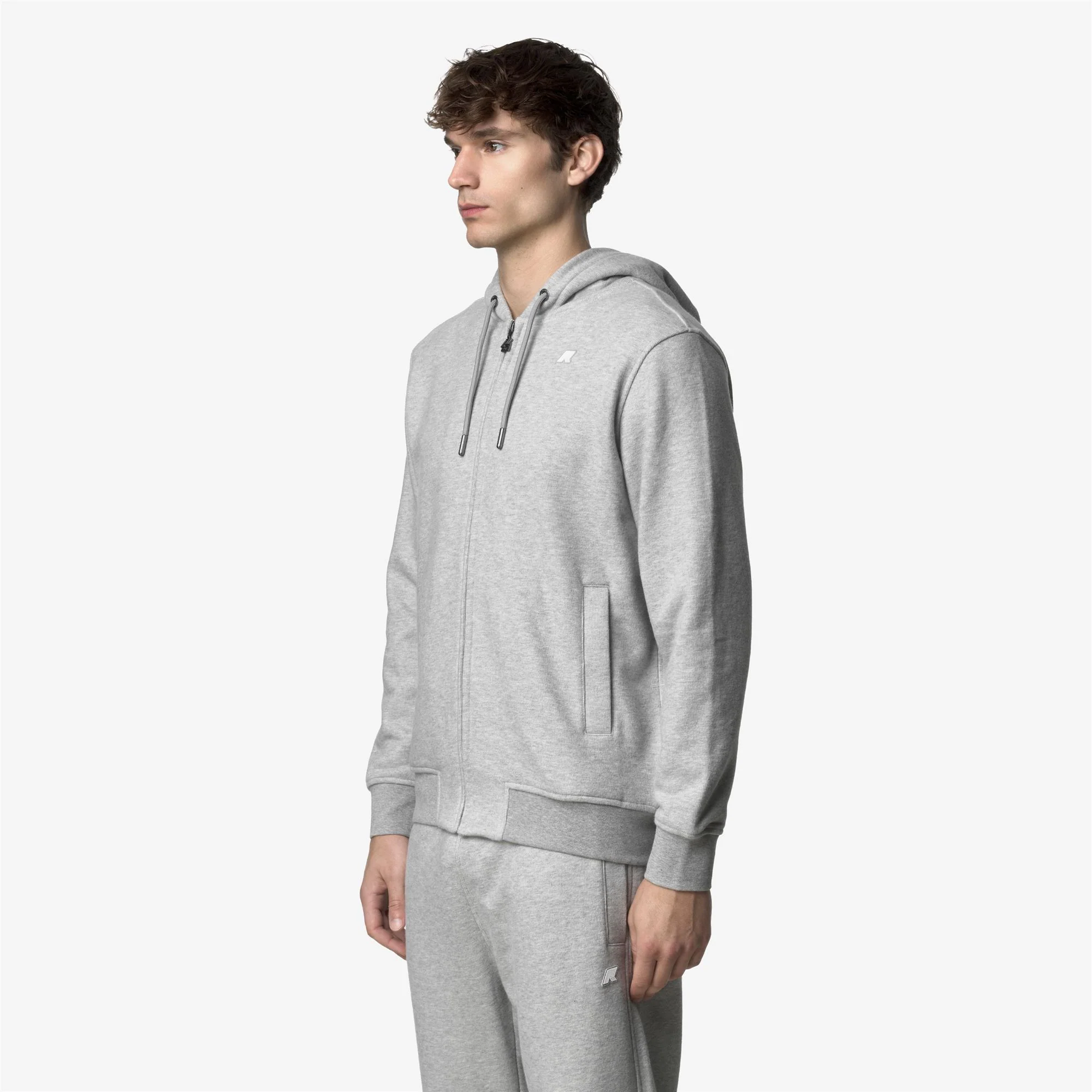 ANTHONY HEAVY FLEECE - Fleece - Jacket - Man - GREY MEL - Image 4
