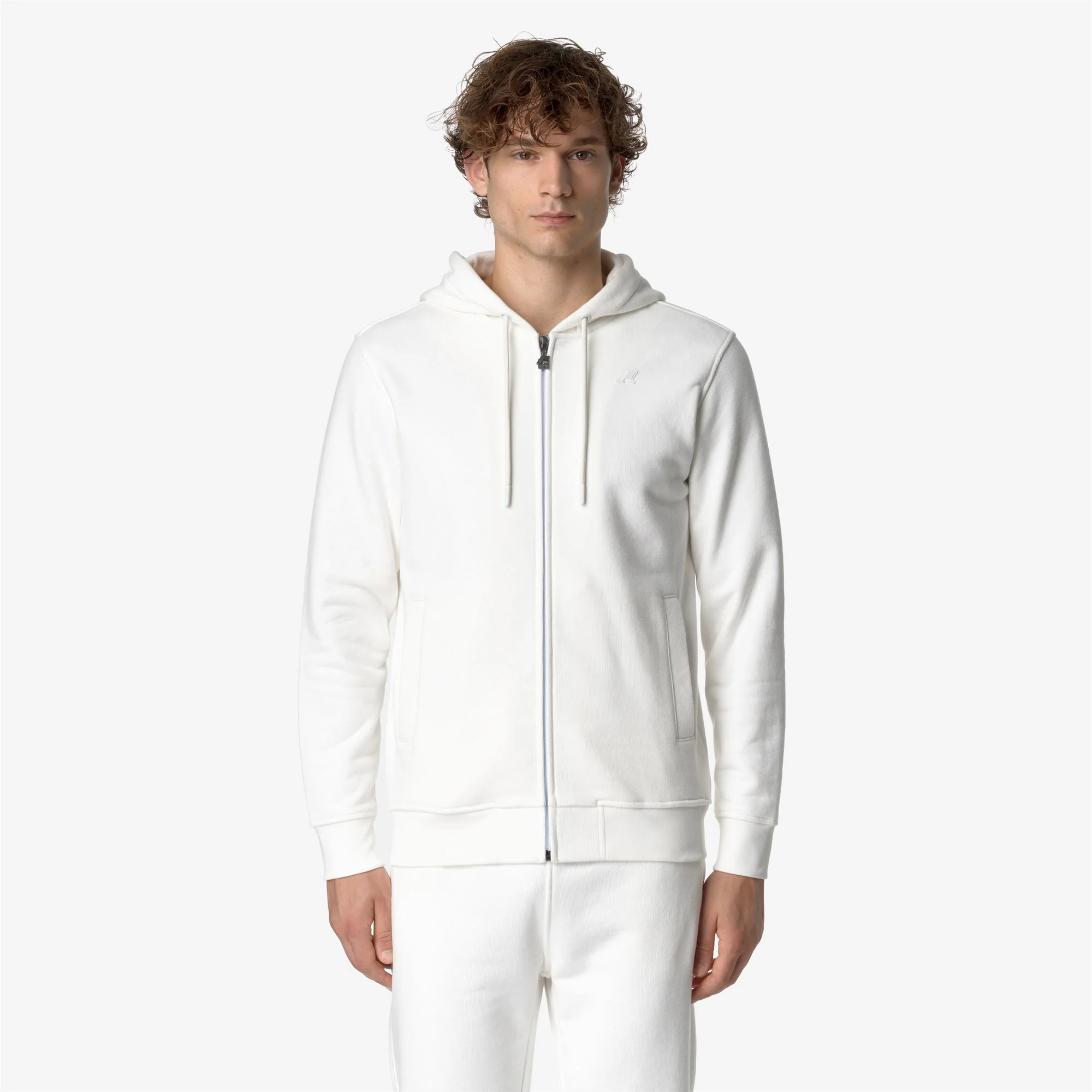 ANTHONY HEAVY FLEECE - Fleece - Jacket - Man - WHITE GARDENIA - Image 3