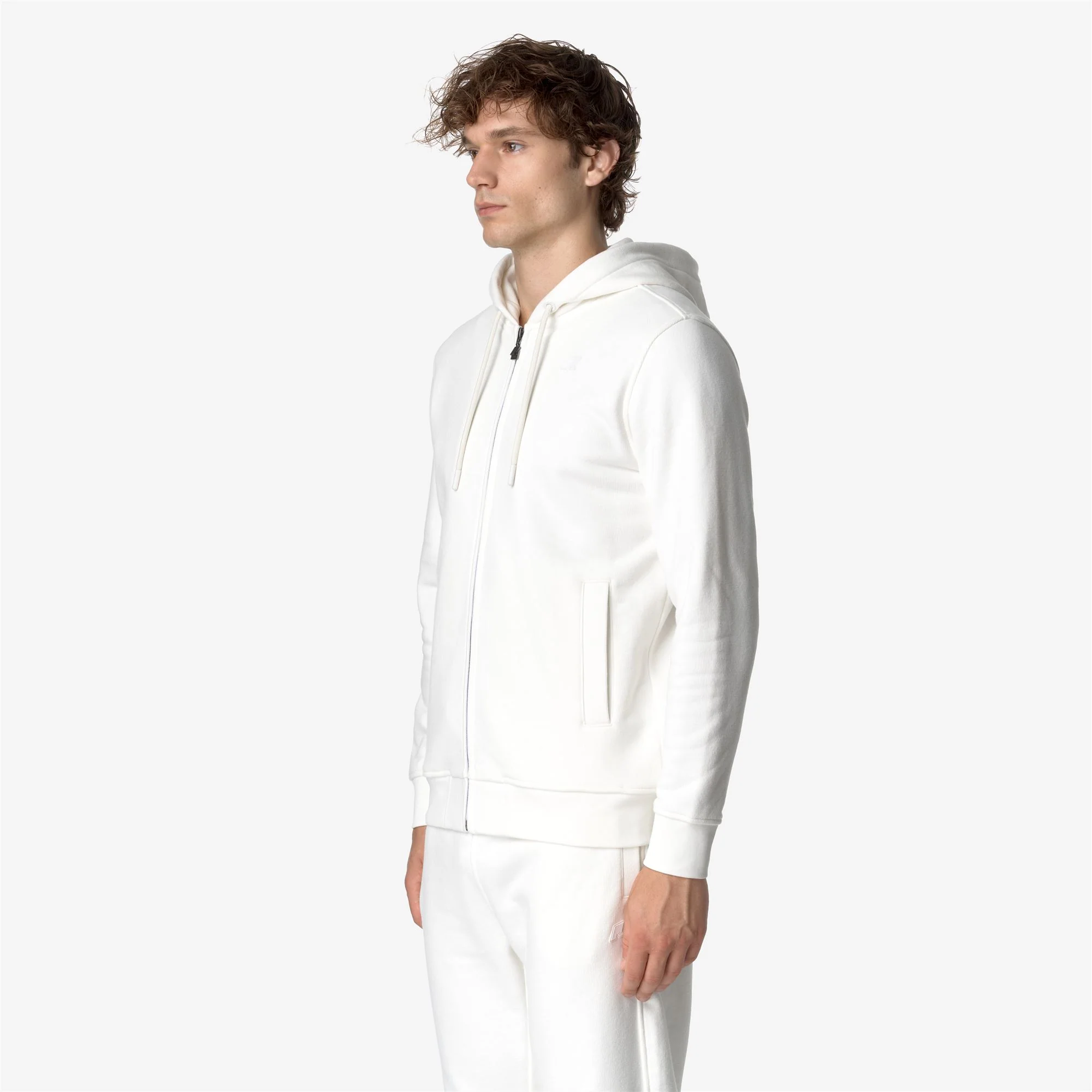 ANTHONY HEAVY FLEECE - Fleece - Jacket - Man - WHITE GARDENIA - Image 4