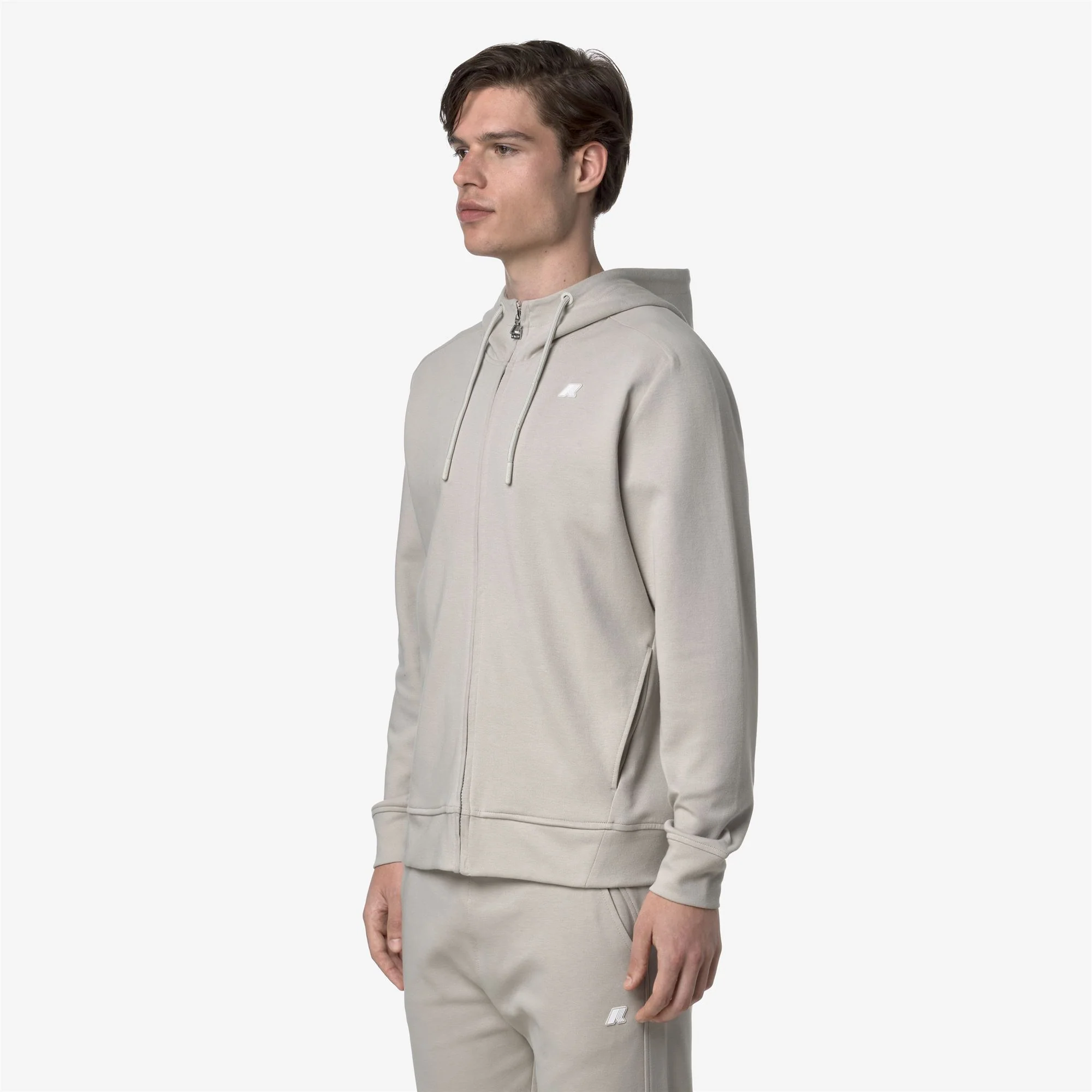 ANTON INTERLOCK - Fleece - Jacket - Man - BEIGE LT - Image 4