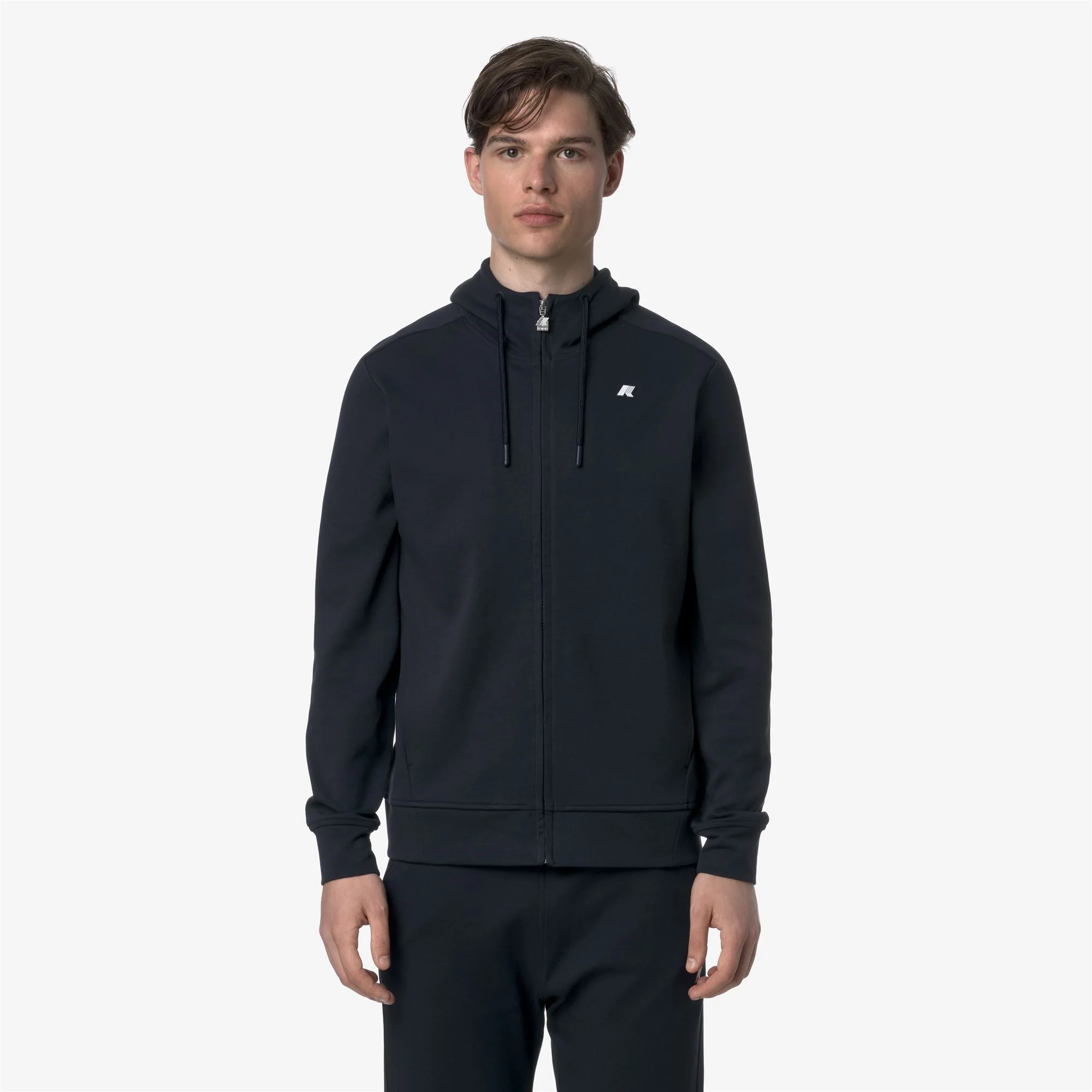 ANTON INTERLOCK - Fleece - Jacket - Man - BLUE DEPTH - Image 3