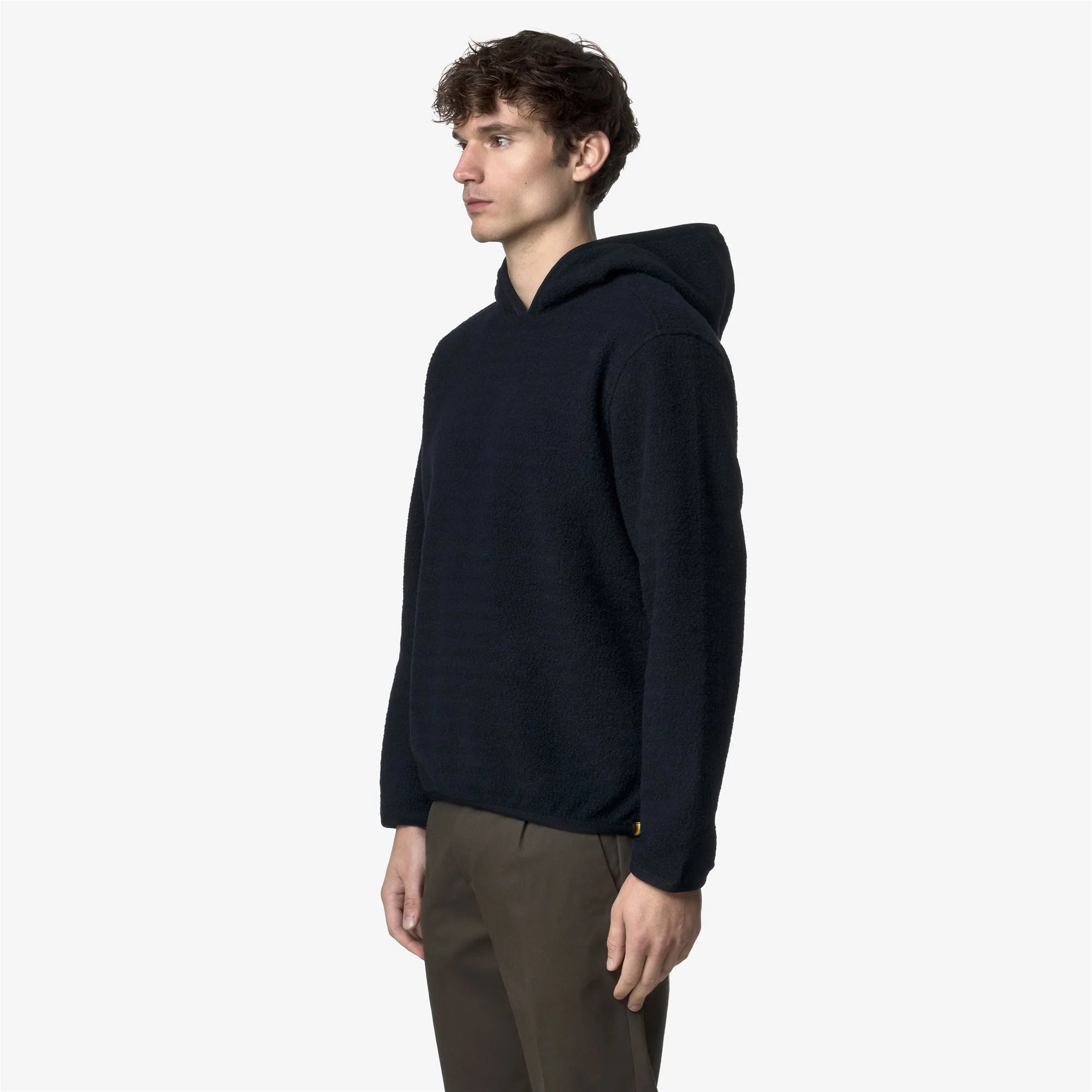 AVIRON WOOL BLEND - Fleece - Hoodie - Man - BLUE DEPTH COMBO - Image 4