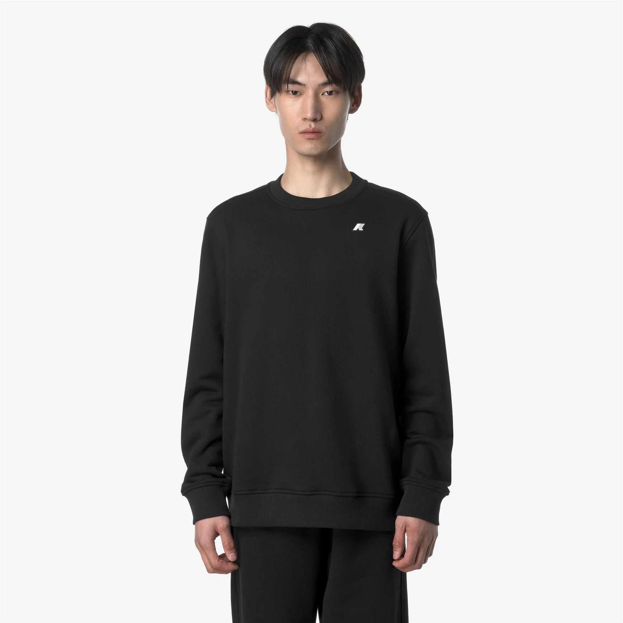 BAPTISTE FRENCH TERRY - Fleece - Jumper - Man - BLACK PURE - Image 3