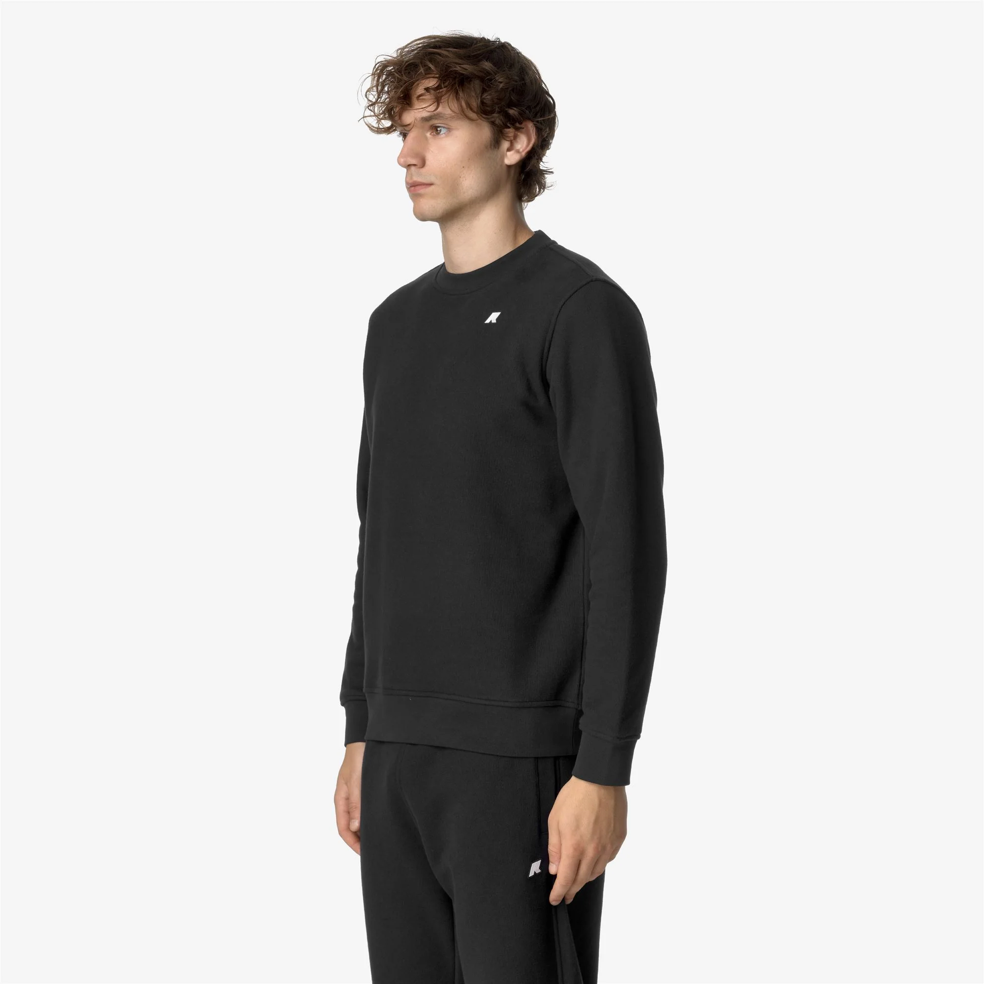 BAPTISTE HEAVY FLEECE - Fleece - Jumper - Man - BLACK PURE - Image 4