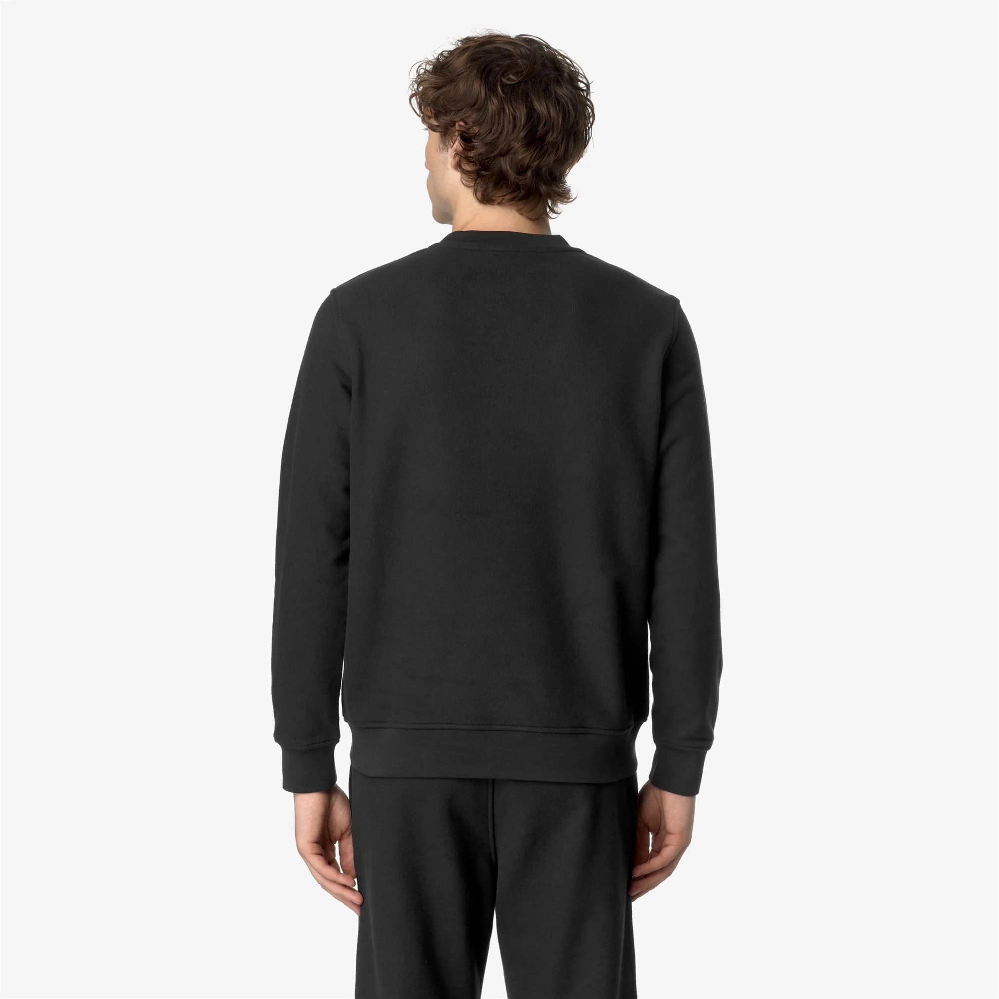 BAPTISTE HEAVY FLEECE - Fleece - Jumper - Man - BLACK PURE - Image 5