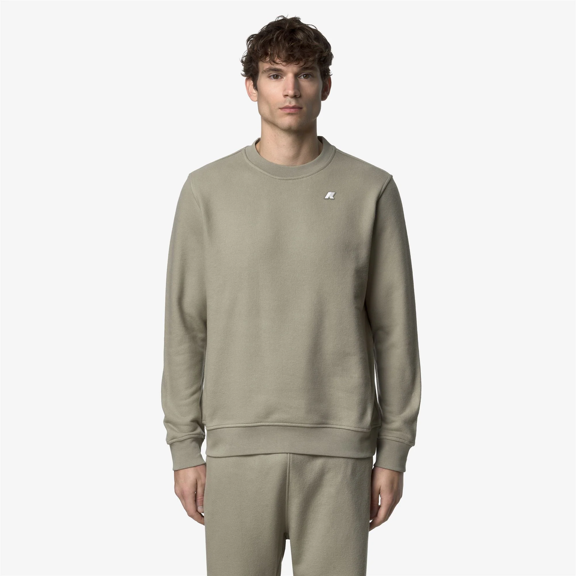 BAPTISTE HEAVY FLEECE - Fleece - Jumper - Man - GREEN OAK - Image 3