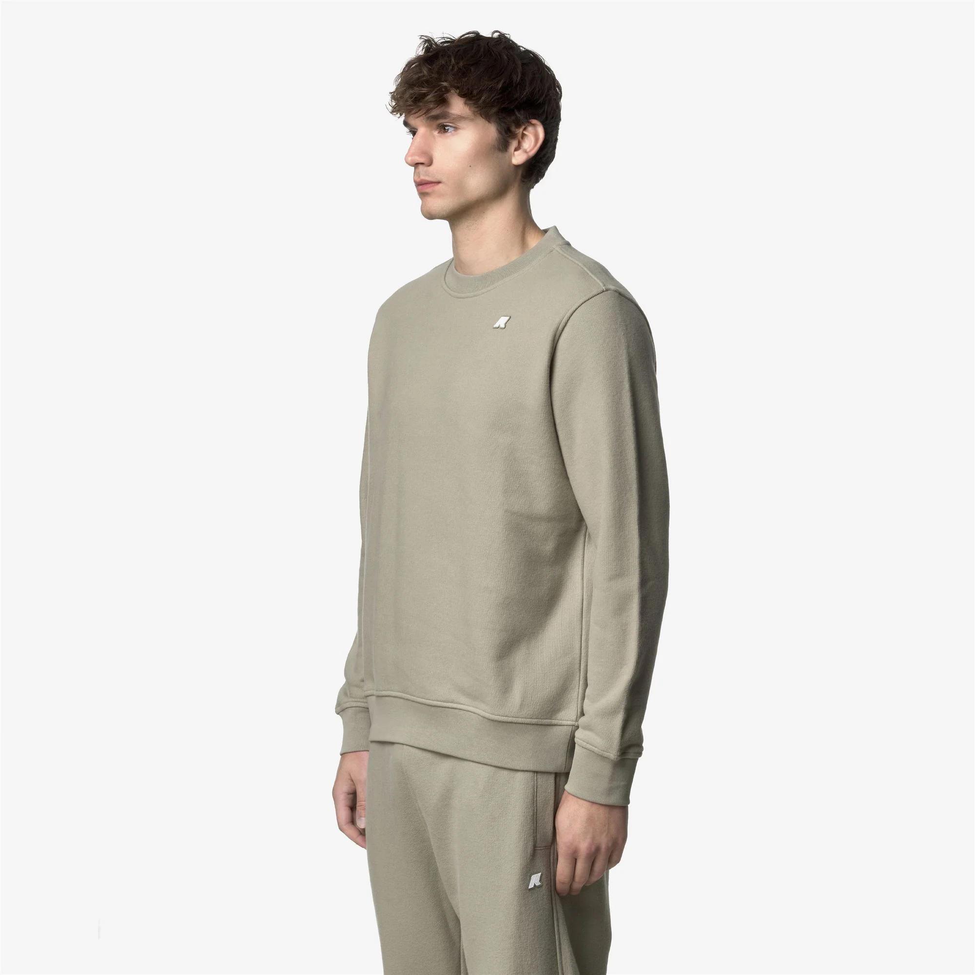 BAPTISTE HEAVY FLEECE - Fleece - Jumper - Man - GREEN OAK - Image 4