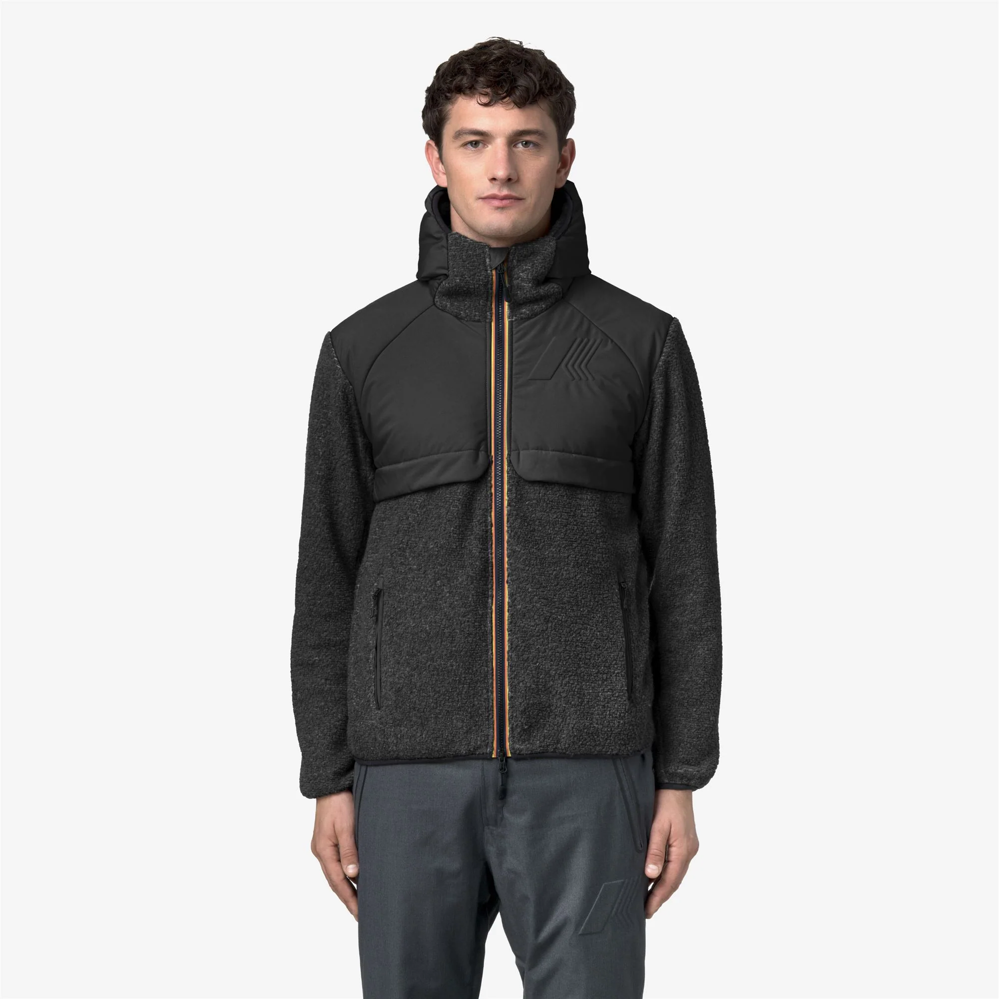 BAUGES W POLAR - Fleece - Jacket - Man - BLACK PURE - Image 3