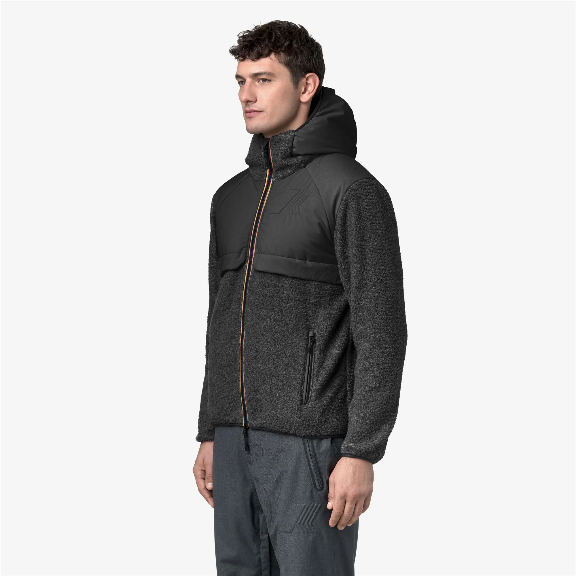BAUGES W POLAR - Fleece - Jacket - Man - BLACK PURE - Image 4