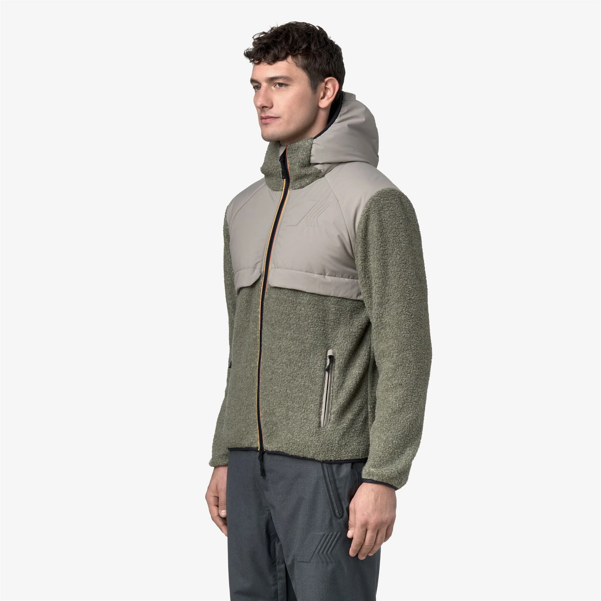BAUGES W POLAR - Fleece - Jacket - Man - GREEN OAK - Image 4