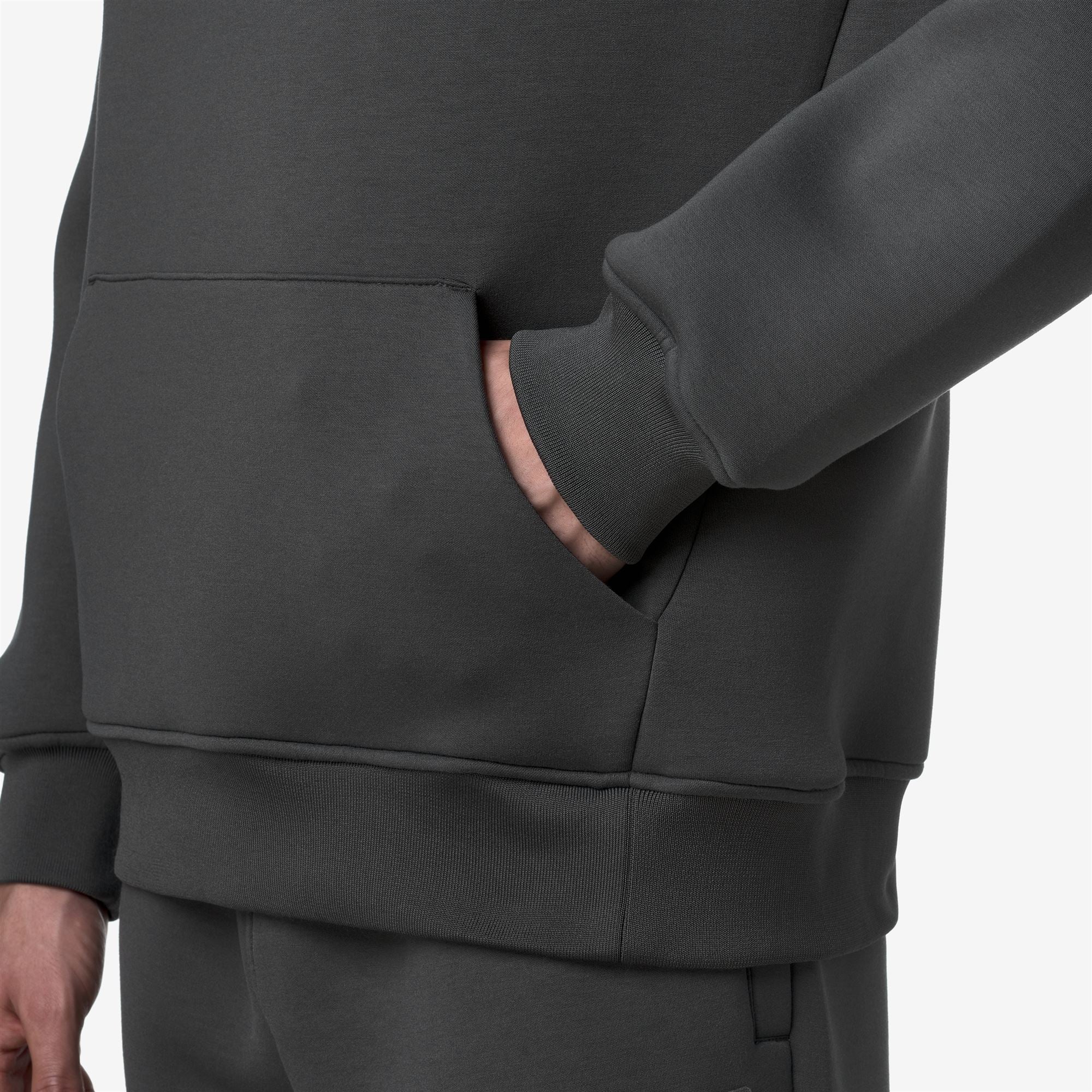 BERNIE SPACER - Fleece - Pull  Over - Man - GREY SHADOW DK - Image 2