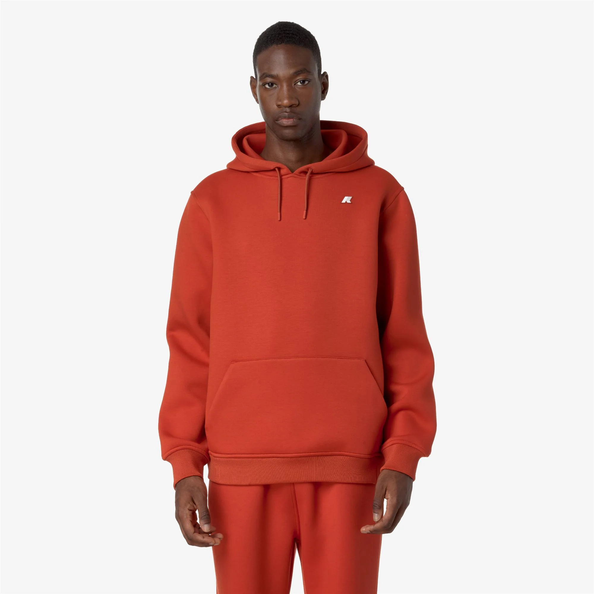 BERNIE SPACER - Fleece - Pull  Over - Man - RED POMPEIAN - Image 3