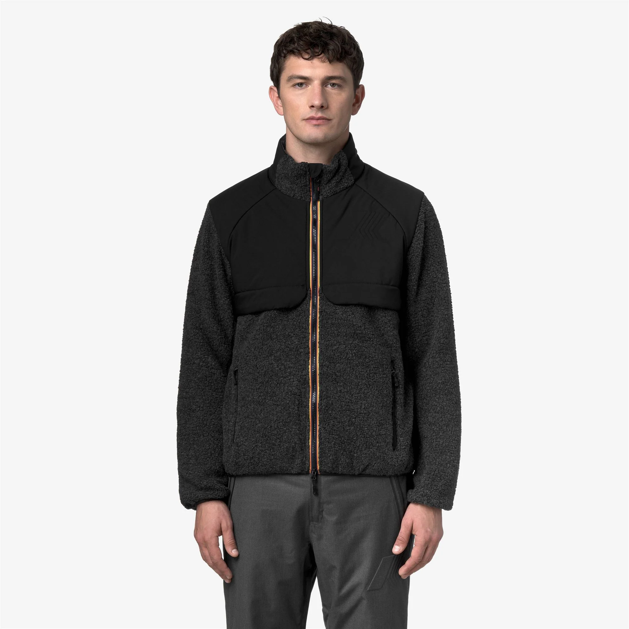 BORNES W POLAR - Fleece - Jacket - Man - BLACK PURE - Image 3