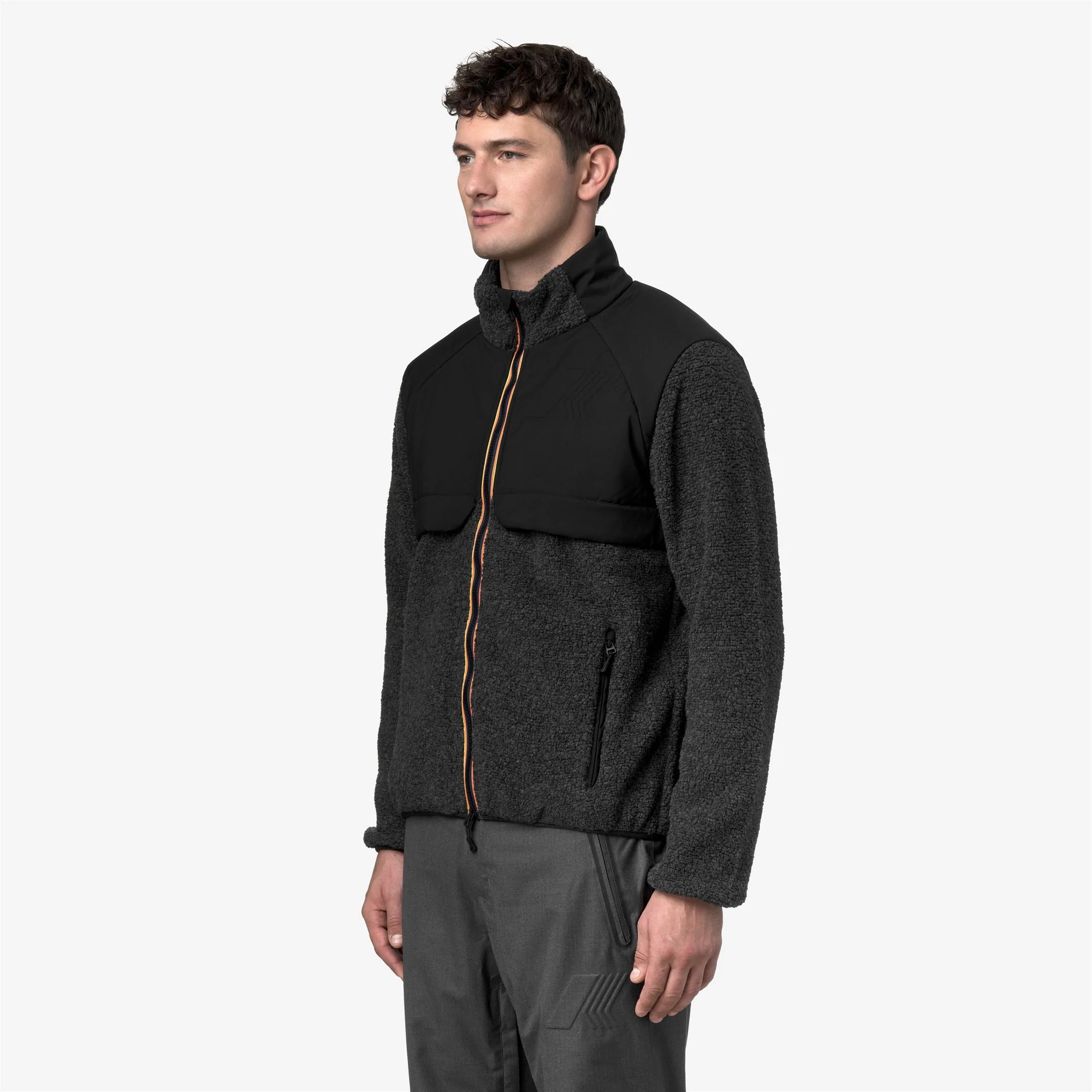 BORNES W POLAR - Fleece - Jacket - Man - BLACK PURE - Image 4