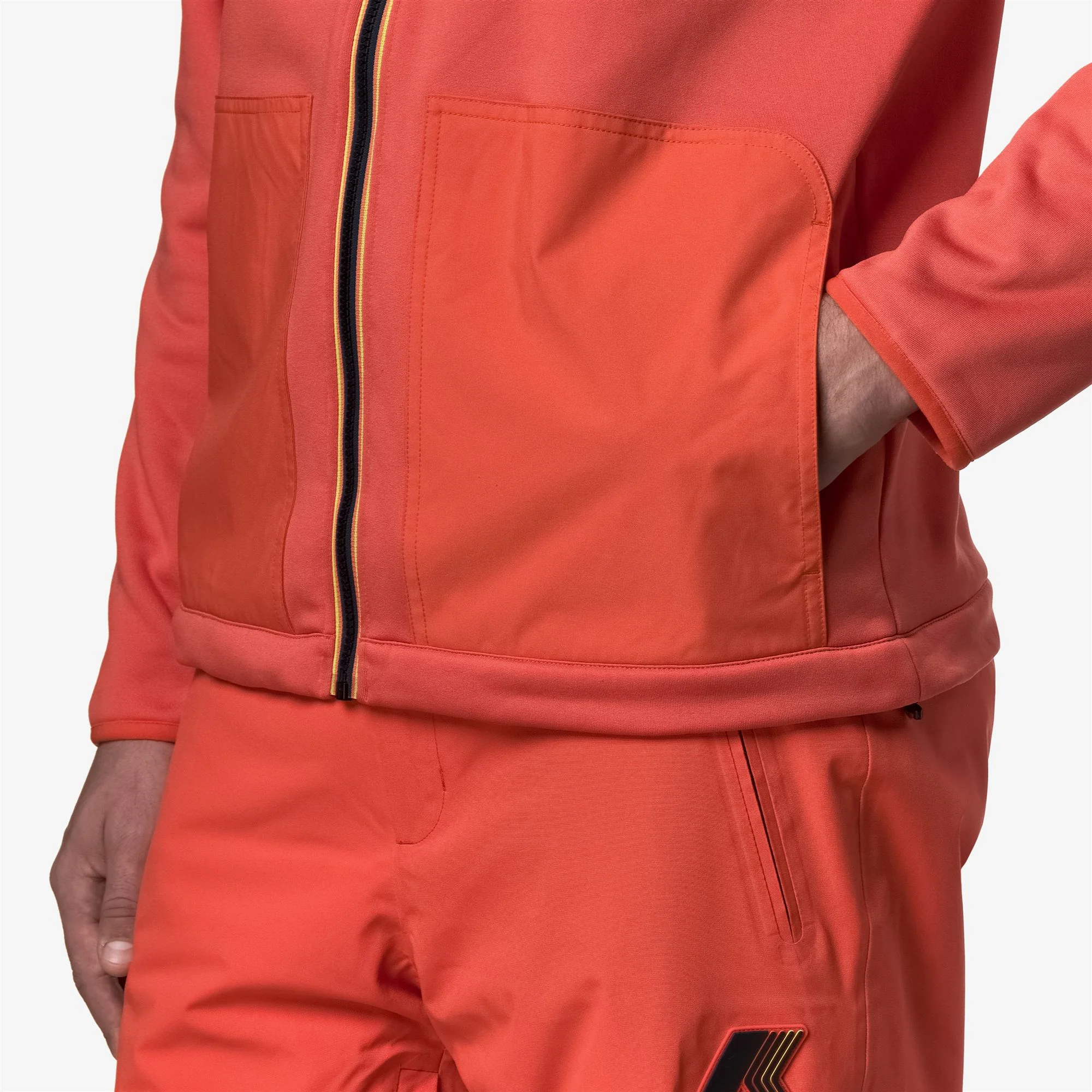 BOURG POLAR - Fleece - Jacket - Man - ORANGE FIESTA - Image 2
