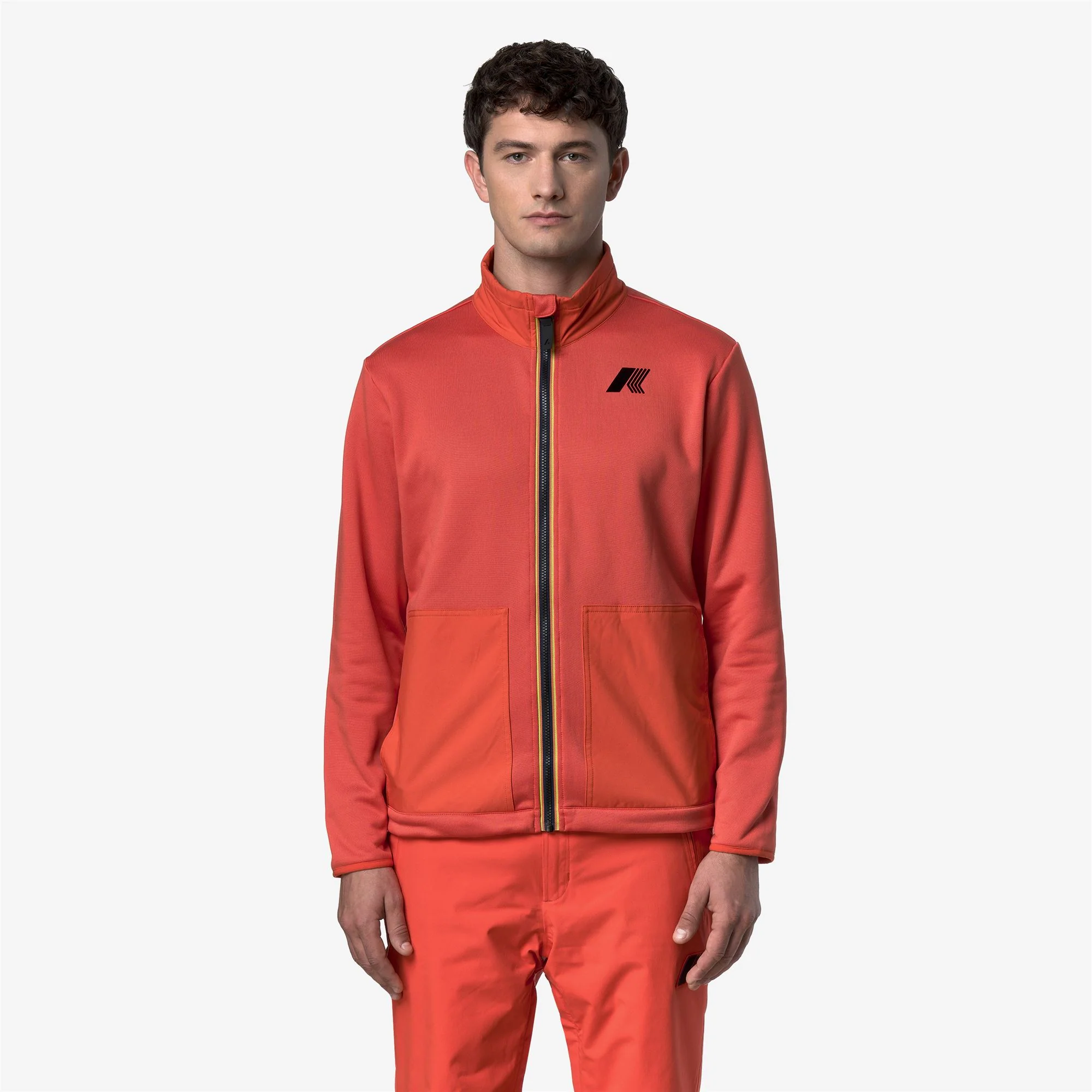BOURG POLAR - Fleece - Jacket - Man - ORANGE FIESTA - Image 3