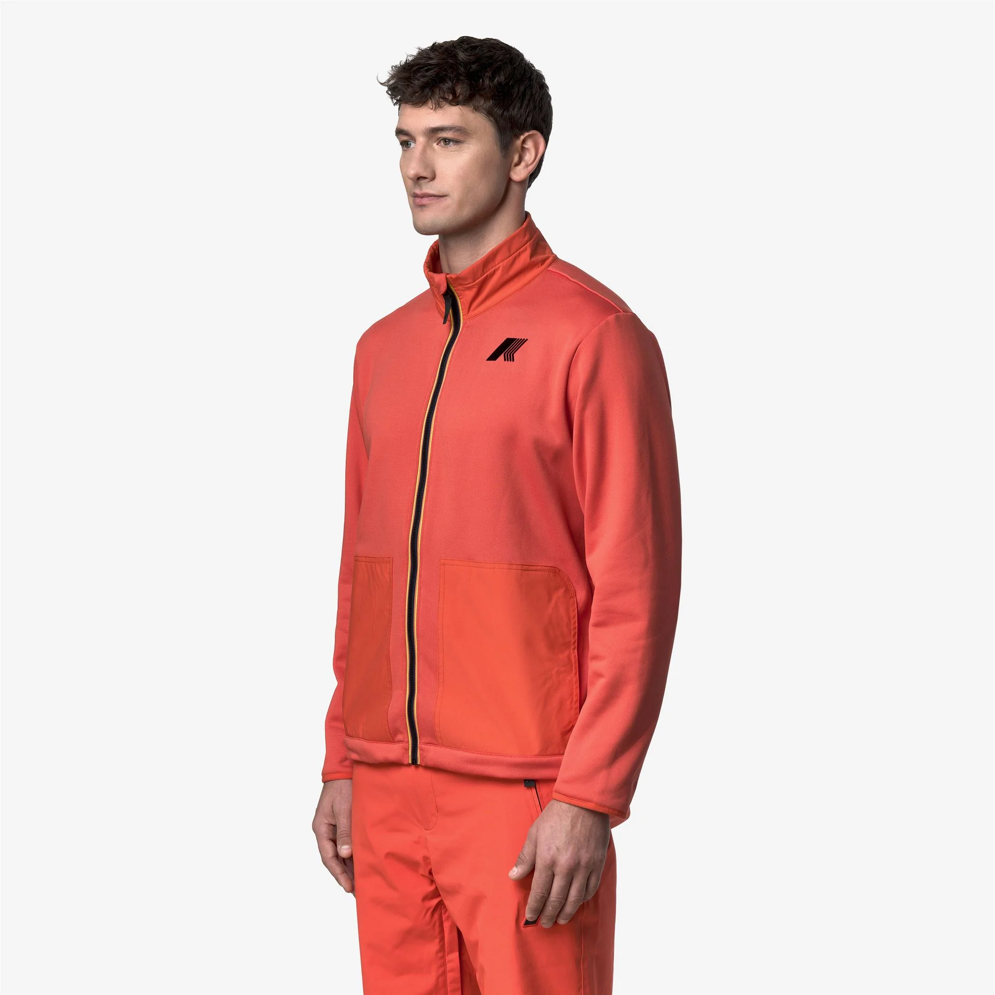 BOURG POLAR - Fleece - Jacket - Man - ORANGE FIESTA - Image 4