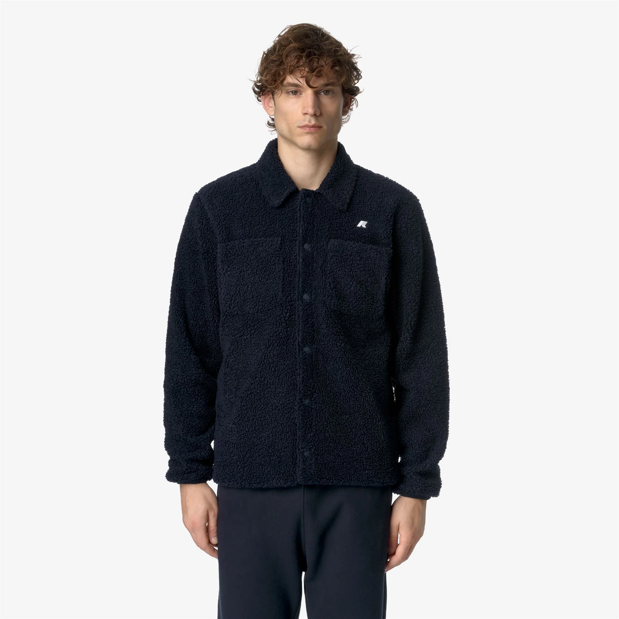CAMERON SHERPA POLAR - Fleece - Jacket - Man - BLUE DEPTH-BLUE DEPTH - Image 3
