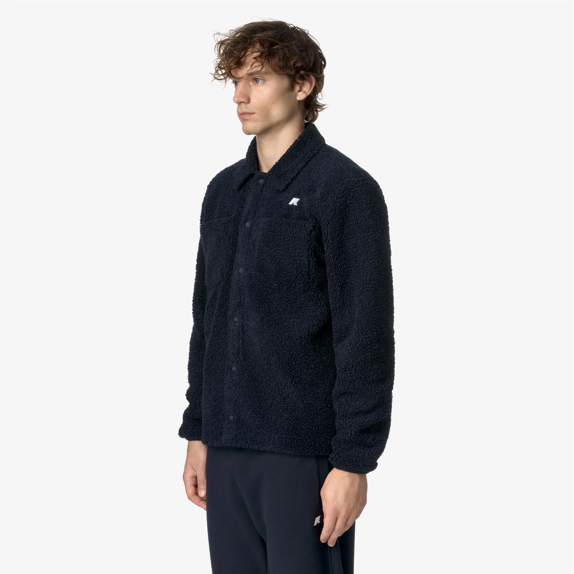 CAMERON SHERPA POLAR - Fleece - Jacket - Man - BLUE DEPTH-BLUE DEPTH - Image 4