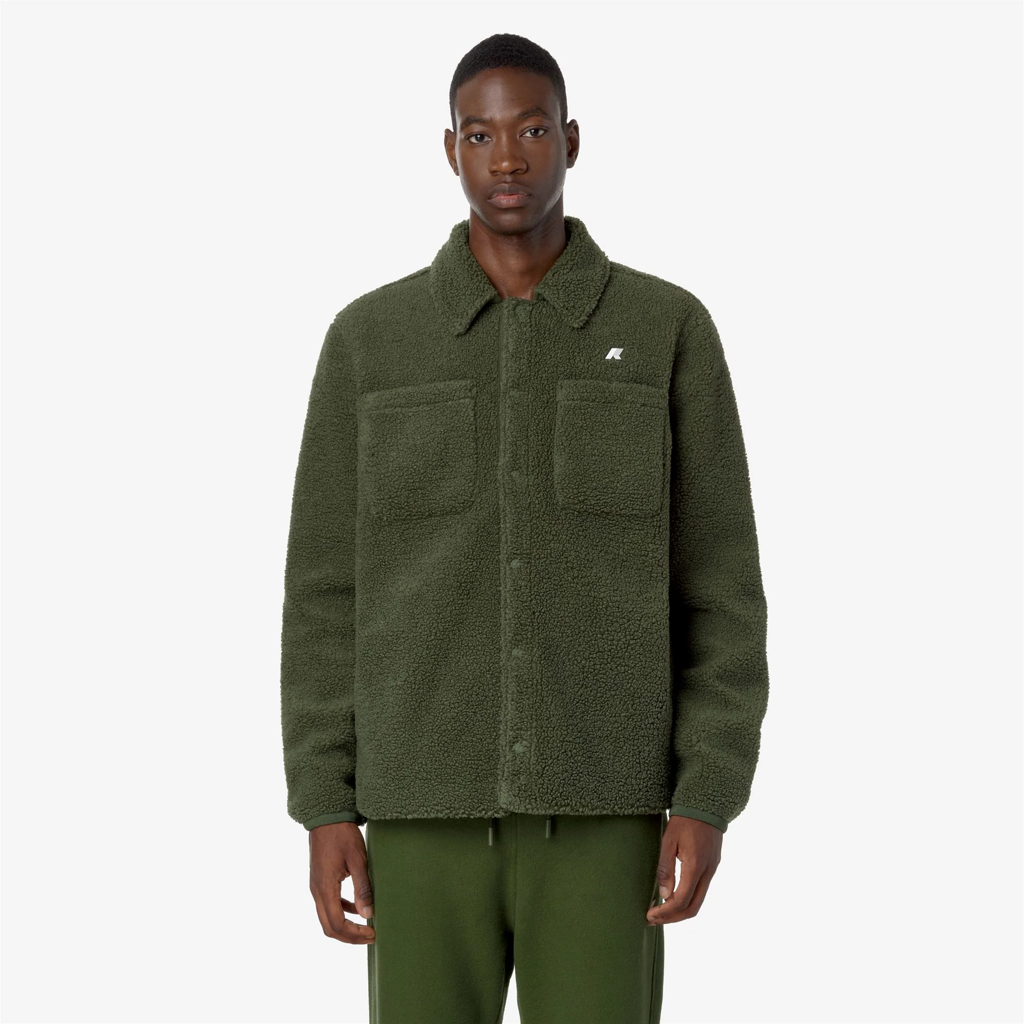 CAMERON SHERPA POLAR - Fleece - Jacket - Man - GREEN C-GREEN C - Image 3