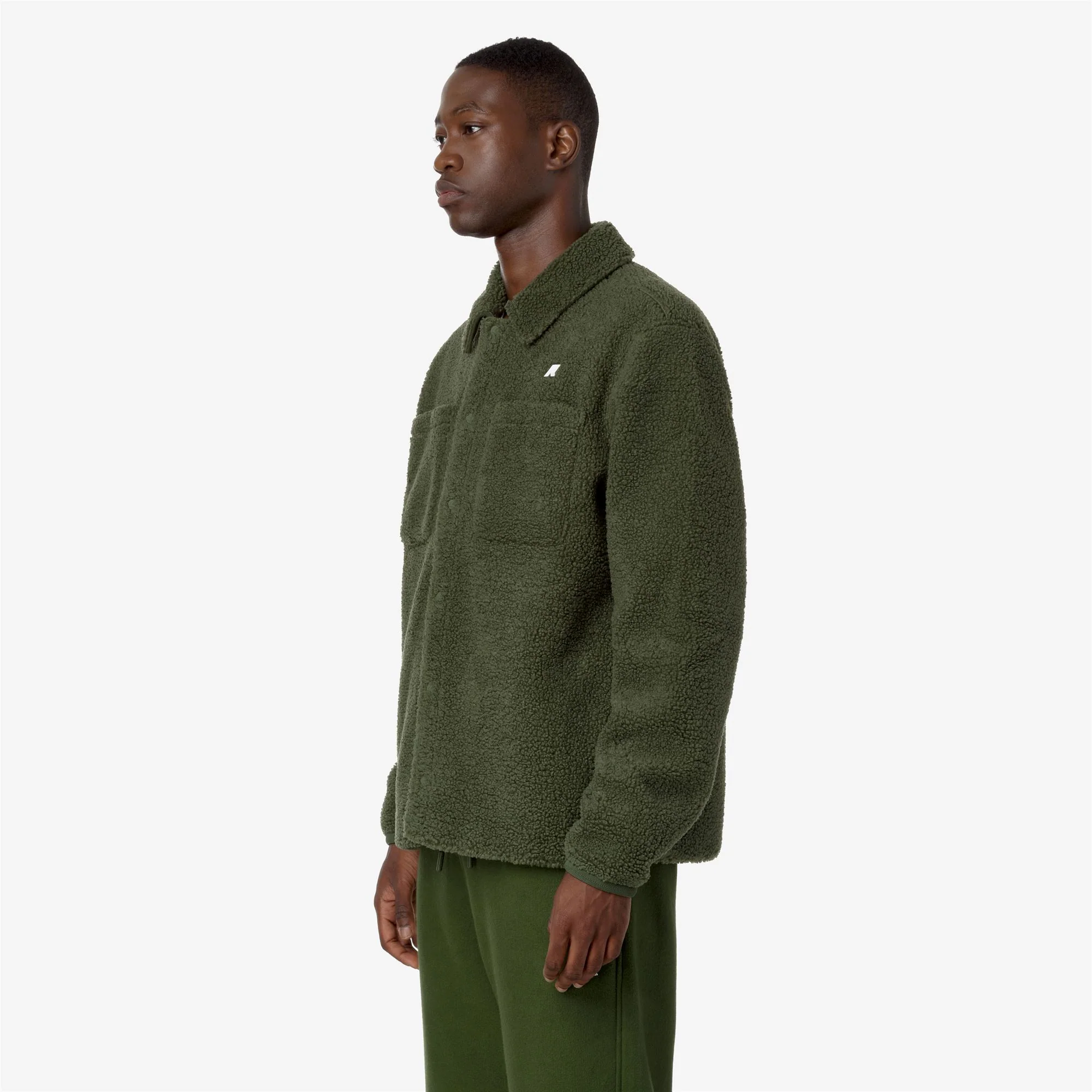 CAMERON SHERPA POLAR - Fleece - Jacket - Man - GREEN C-GREEN C - Image 4
