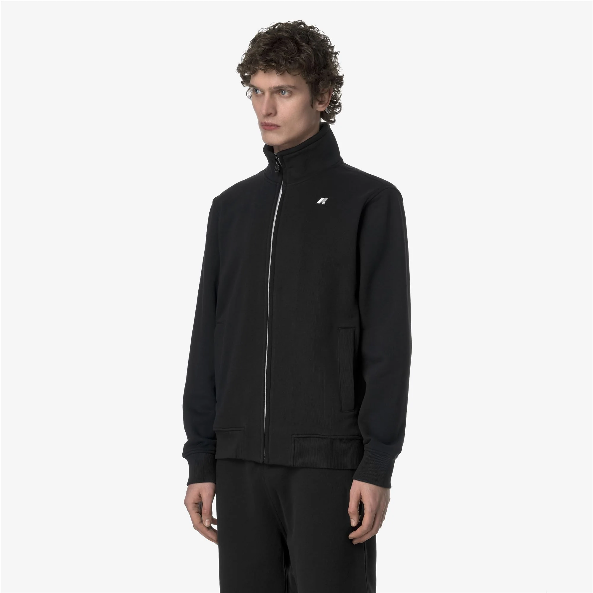 FINN FRENCH TERRY - Fleece - Jacket - Man - BLACK PURE - Image 4