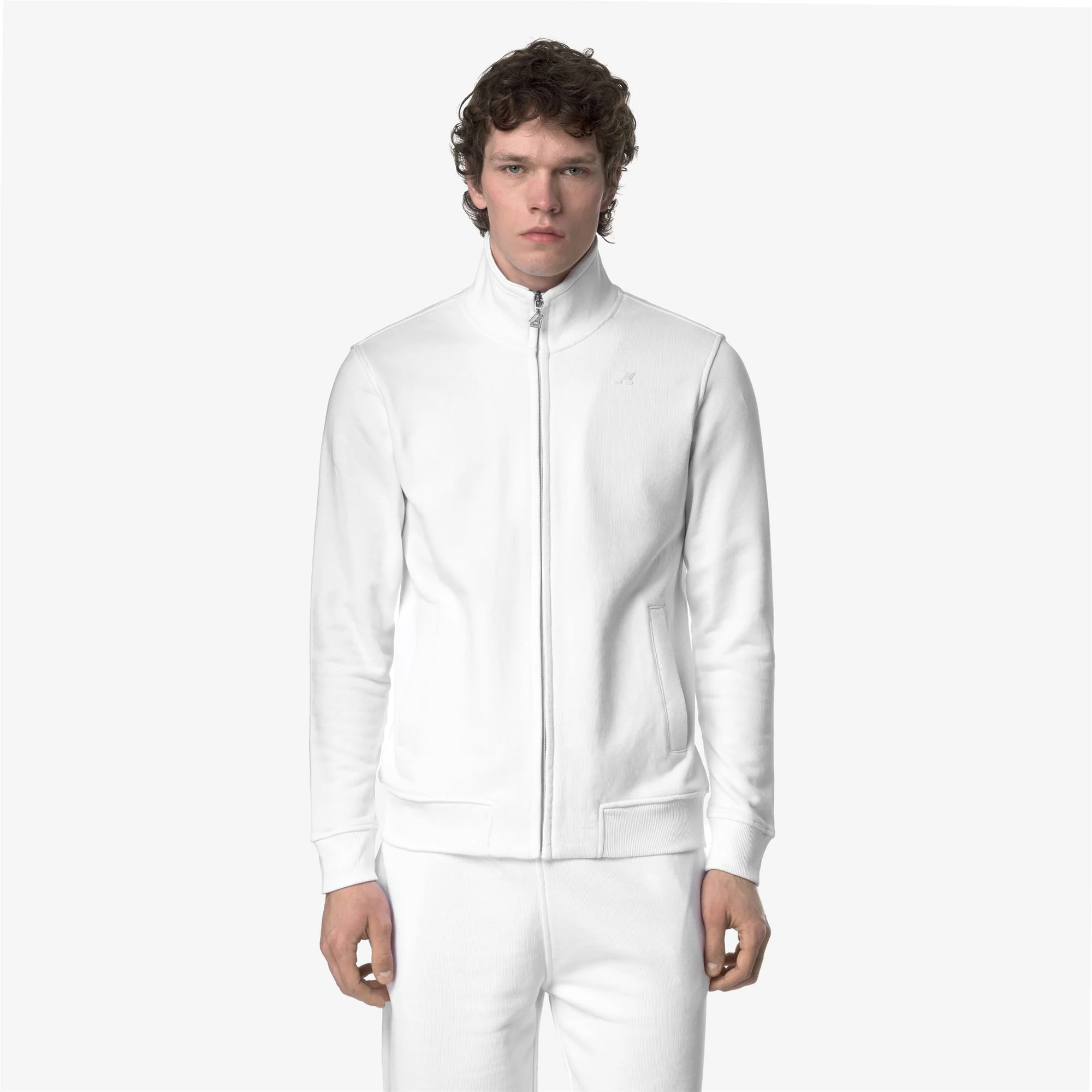 FINN FRENCH TERRY - Fleece - Jacket - Man - WHITE - Image 3