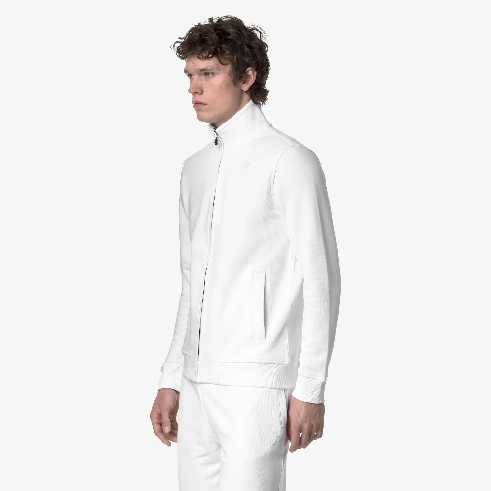 FINN FRENCH TERRY - Fleece - Jacket - Man - WHITE - Image 4