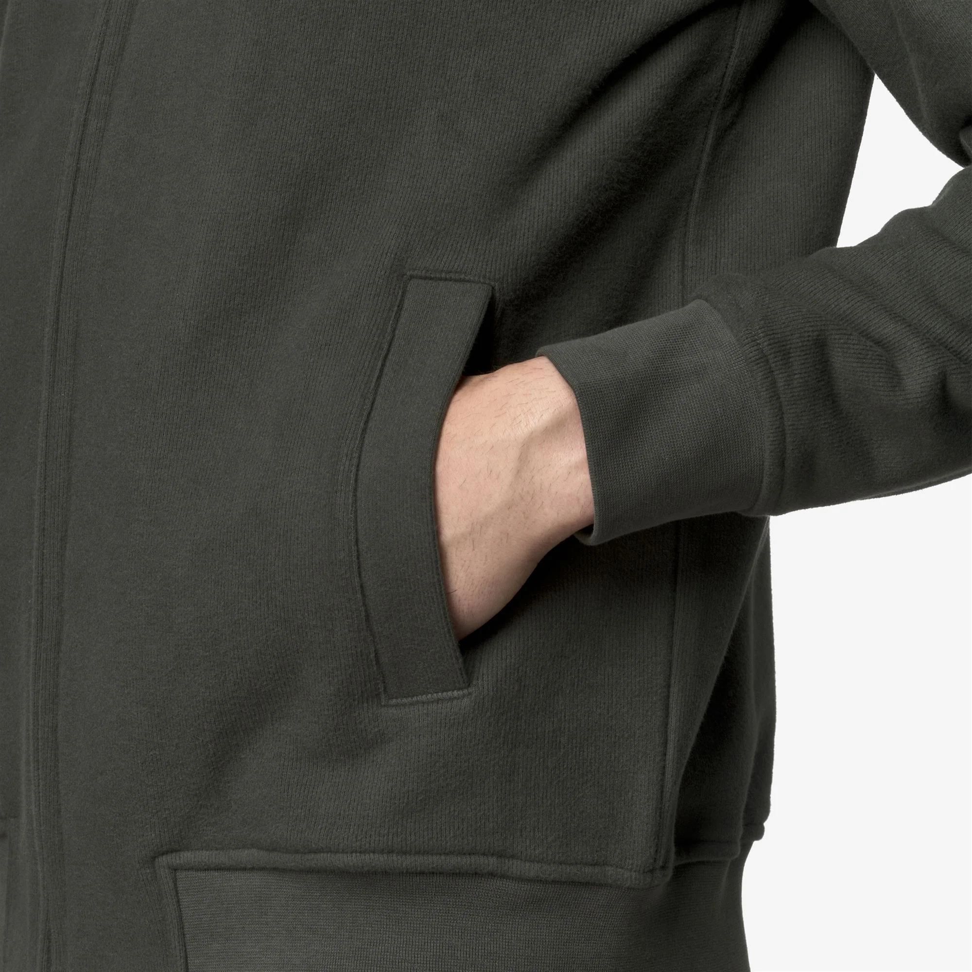 FINN HEAVY FLEECE - Fleece - Jacket - Man - GREEN BLACKISH - Image 2