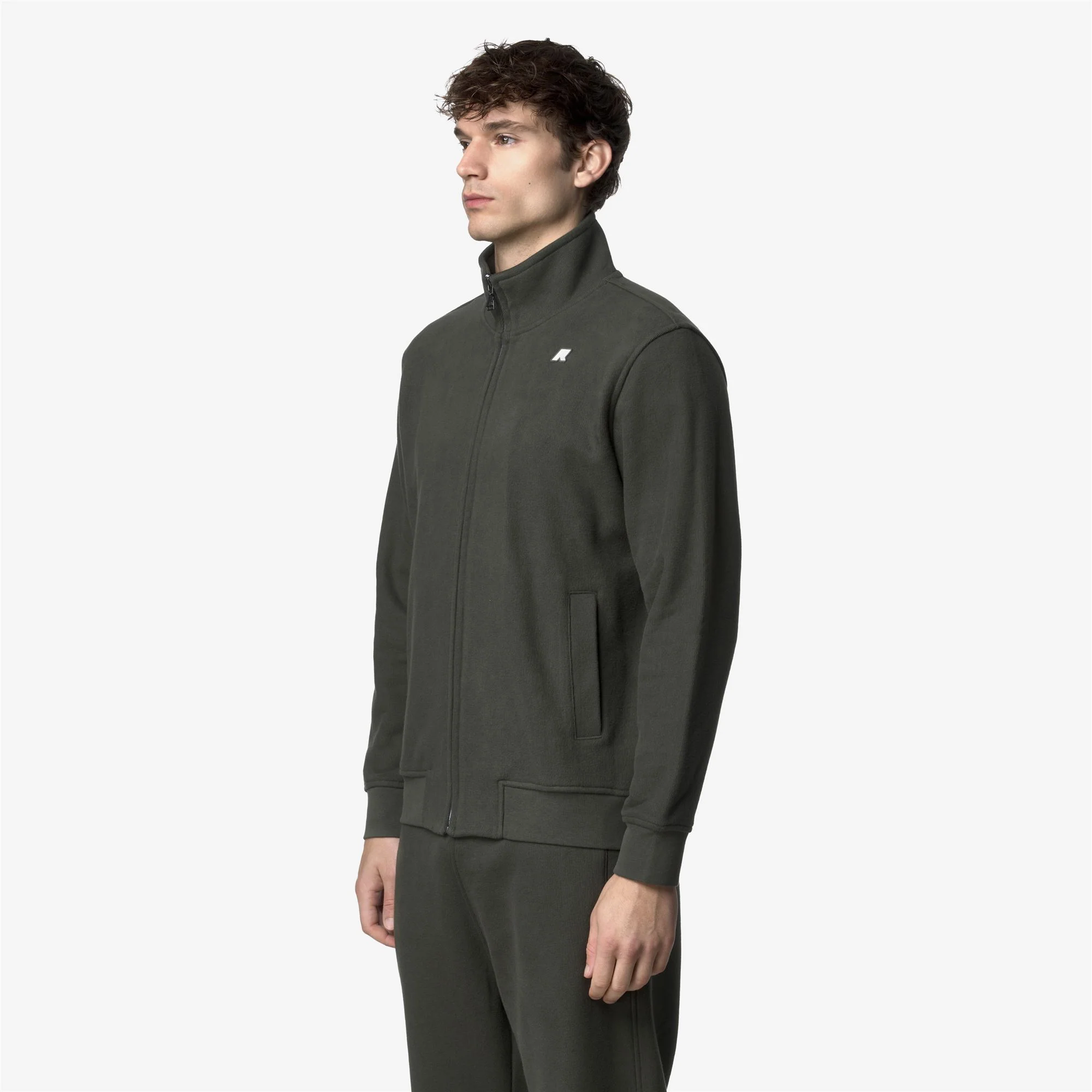 FINN HEAVY FLEECE - Fleece - Jacket - Man - GREEN BLACKISH - Image 4