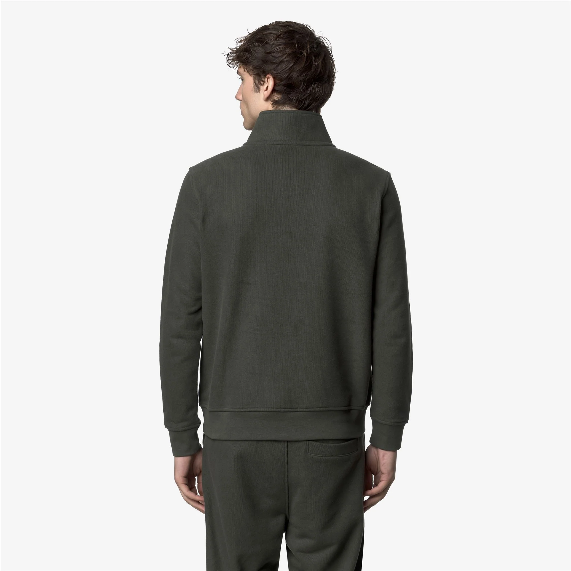 FINNICK HEAVY FLEECE - Fleece - Pull  Over - Man - GREEN BLACKISH - Image 5