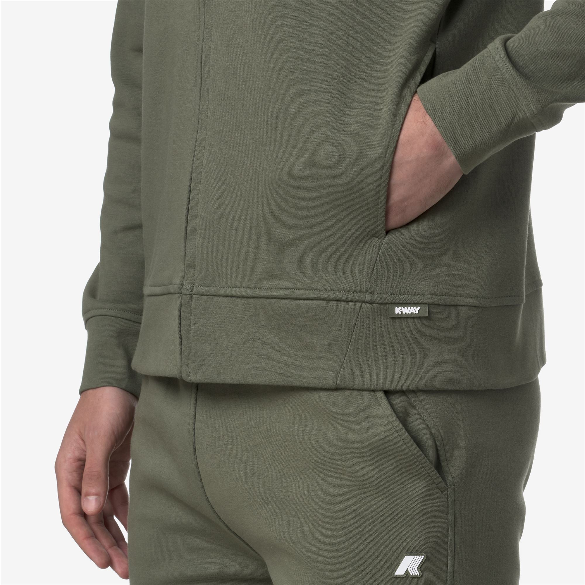 HAYCE INTERLOCK - Fleece - Jacket - Man - GREEN LICHEN - Image 2