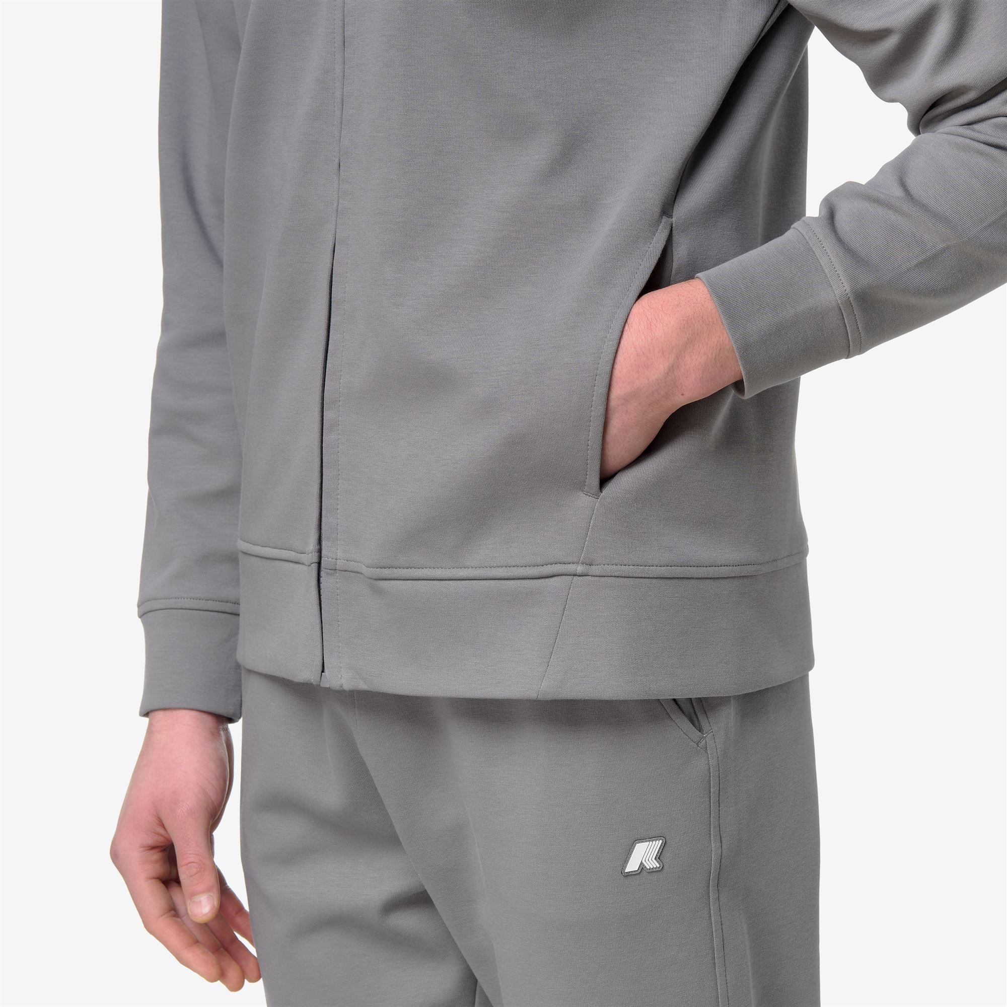 HAYCE INTERLOCK - Fleece - Jacket - Man - GREY FROST - Image 2