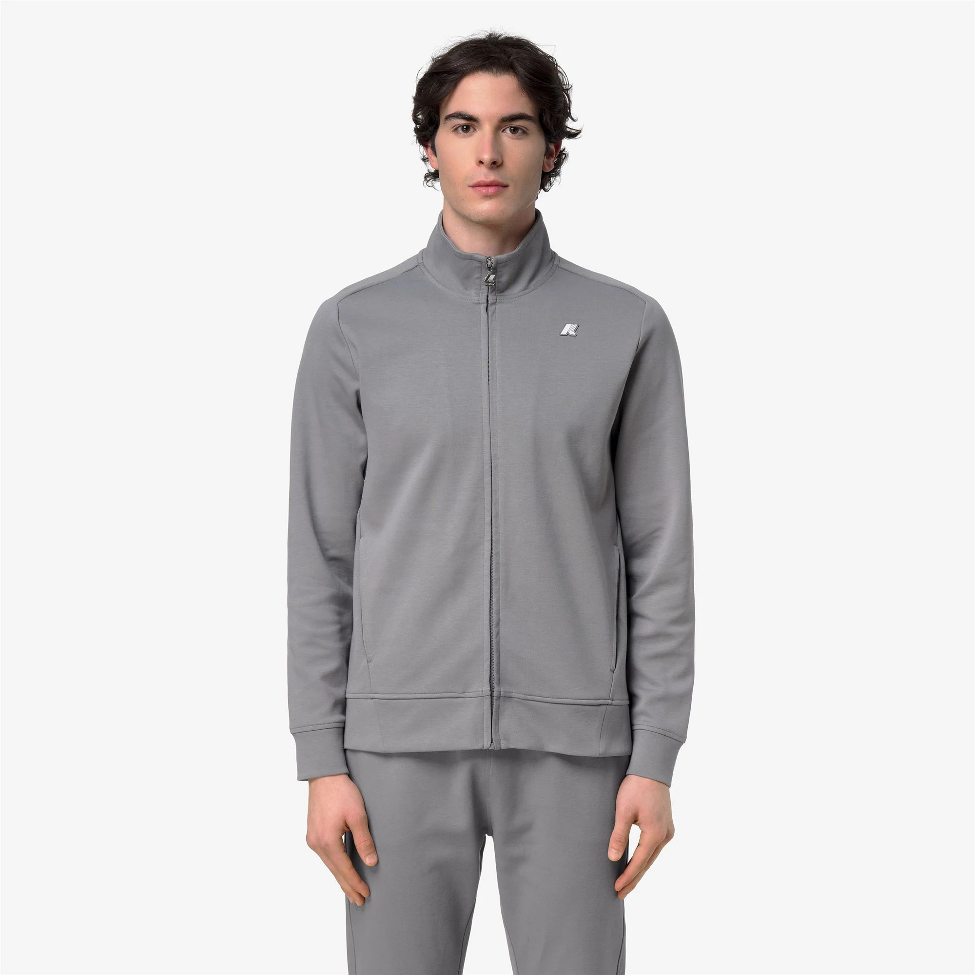HAYCE INTERLOCK - Fleece - Jacket - Man - GREY FROST - Image 3