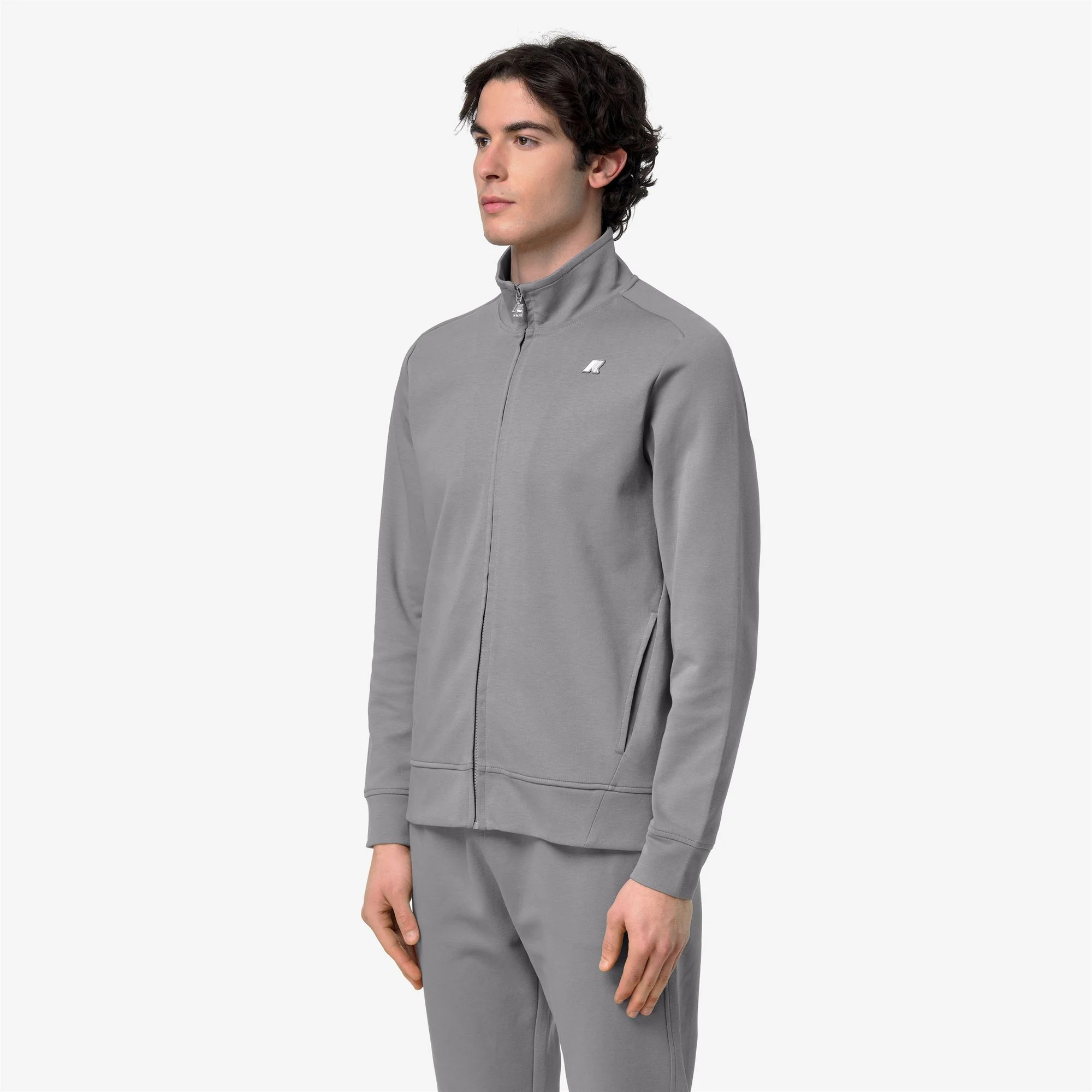 HAYCE INTERLOCK - Fleece - Jacket - Man - GREY FROST - Image 4