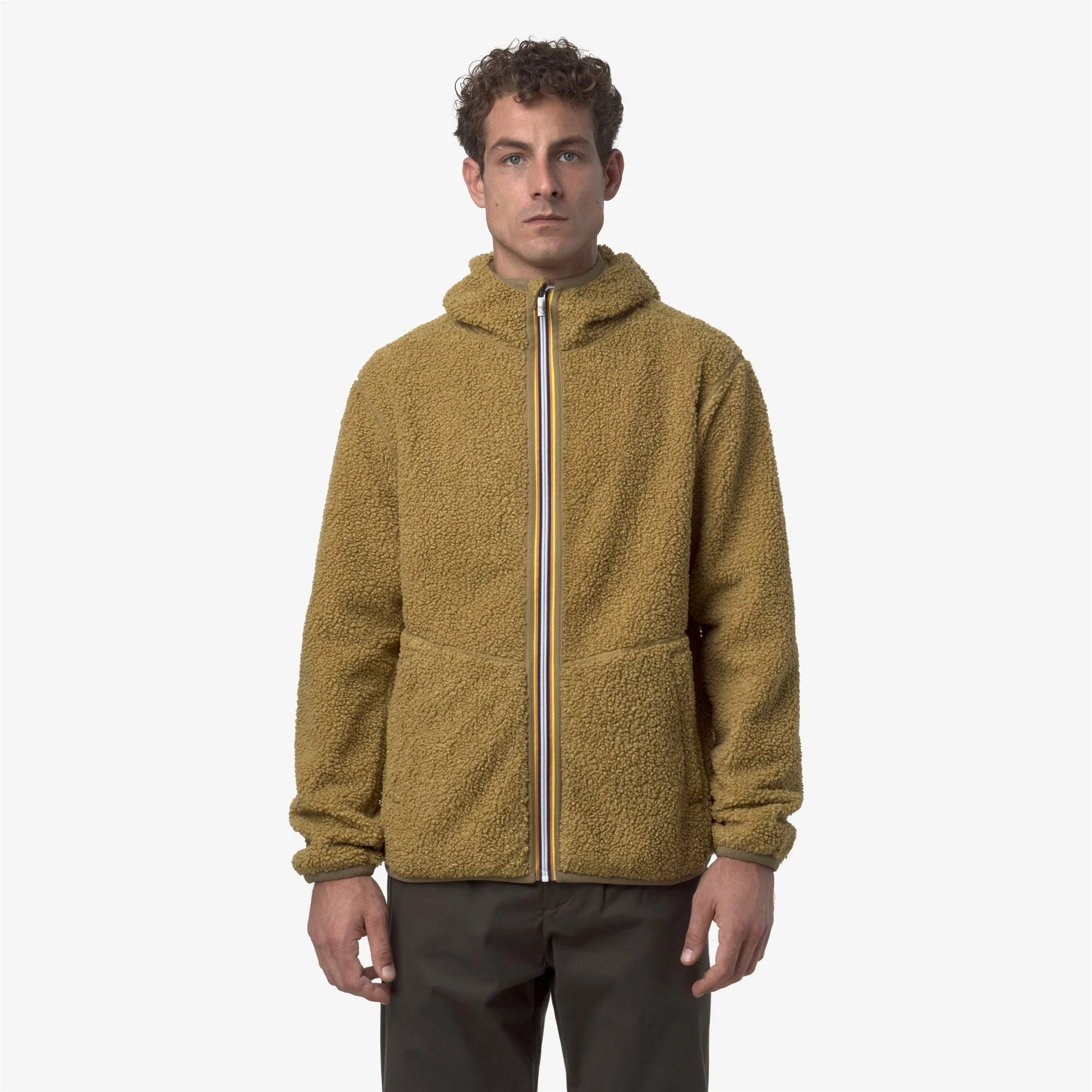 JACK SHERPA POLAR REVERSIBLE - Fleece - Jacket - Man - BEIGE SEED COMBO - Image 4