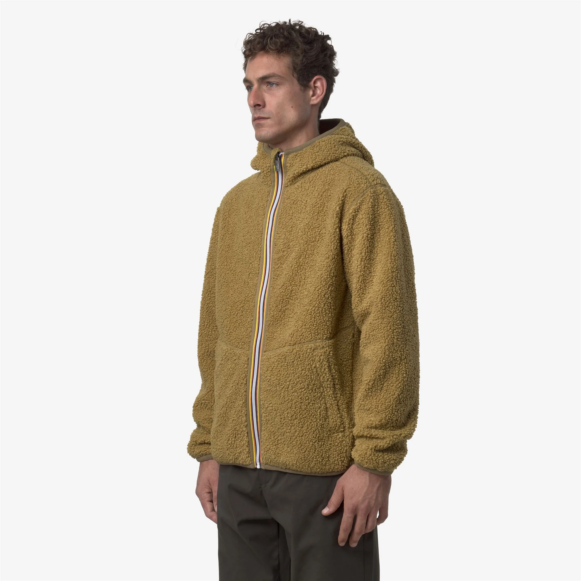 JACK SHERPA POLAR REVERSIBLE - Fleece - Jacket - Man - BEIGE SEED COMBO - Image 5