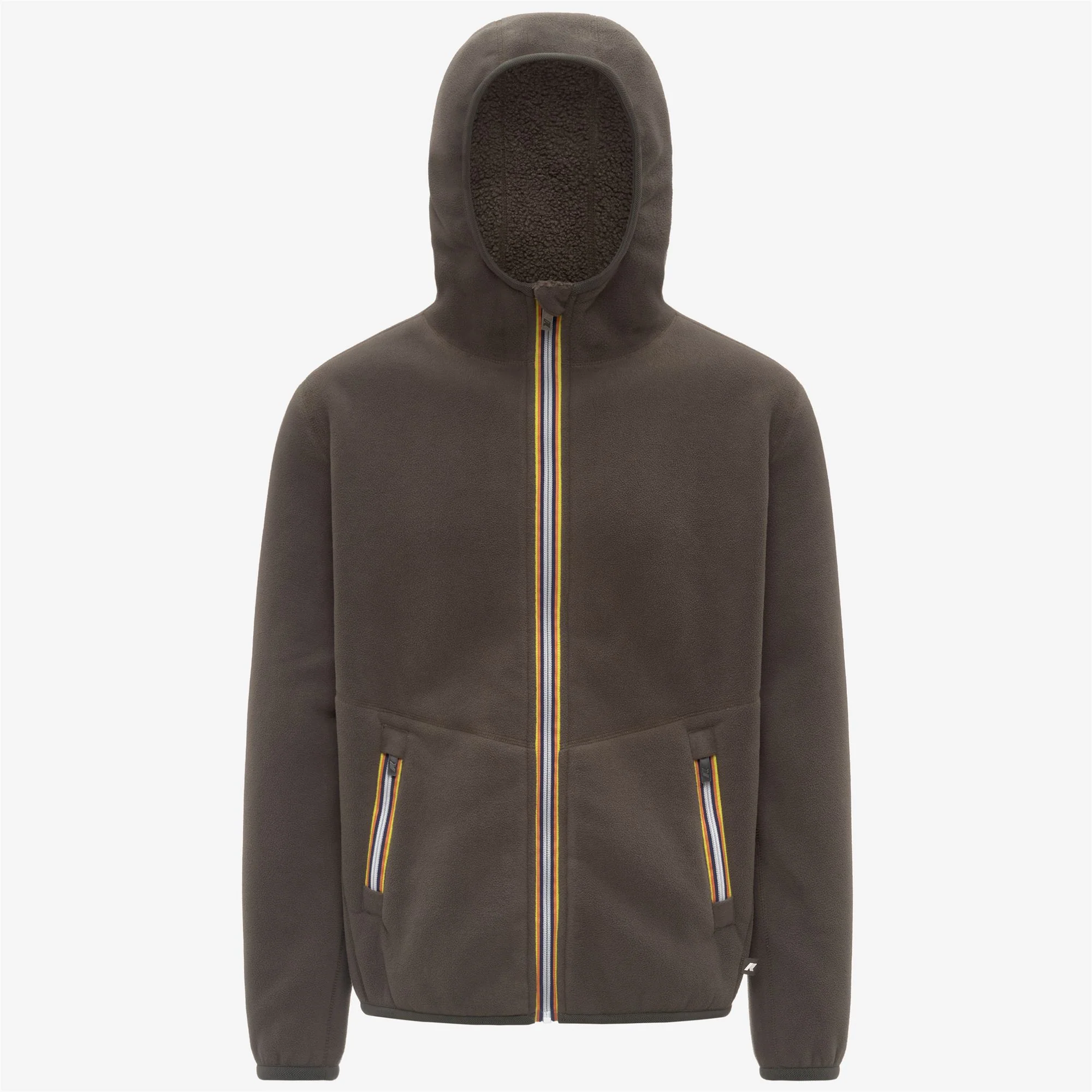 JACK SHERPA POLAR REVERSIBLE - Fleece - Jacket - Man - BLACK OLIVE COMBO - Image 2