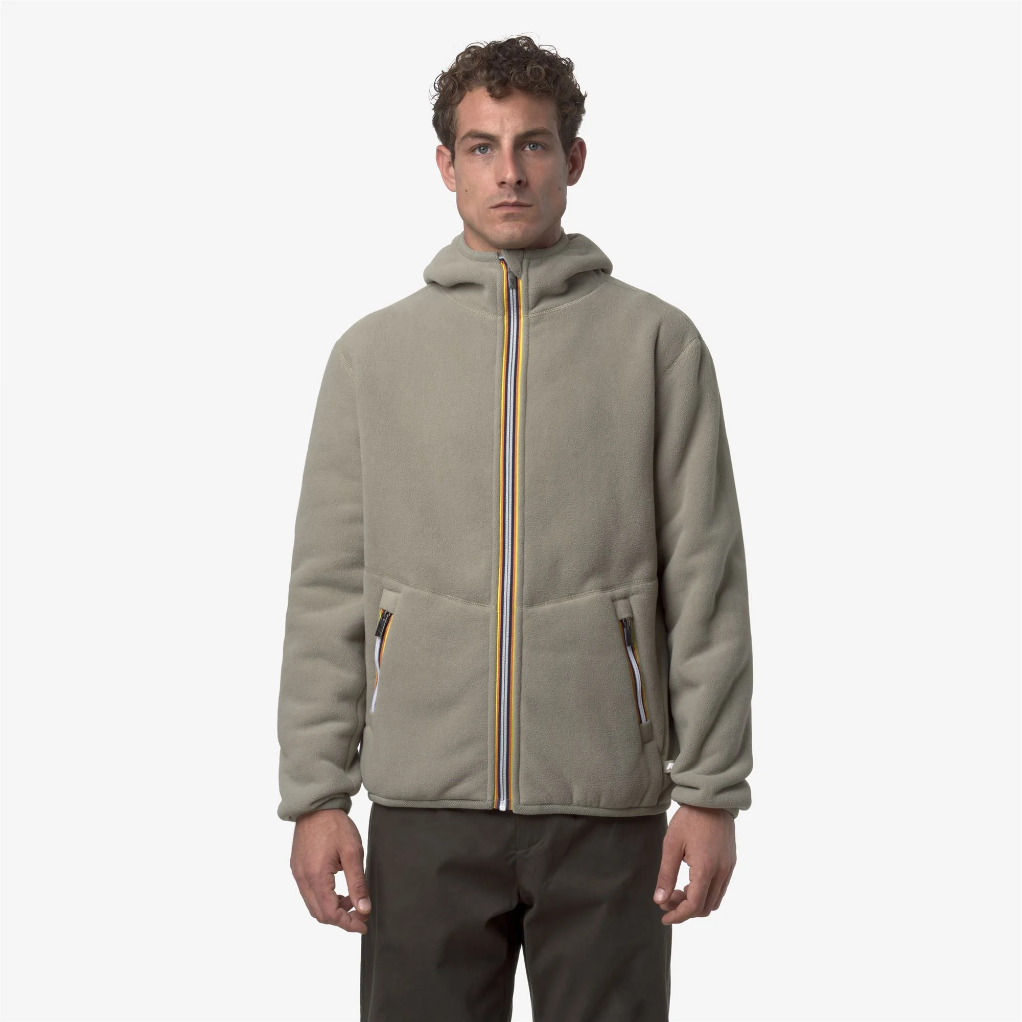 JACK SHERPA POLAR REVERSIBLE - Fleece - Jacket - Man - GREEN OAK-GREEN OAK - Image 3