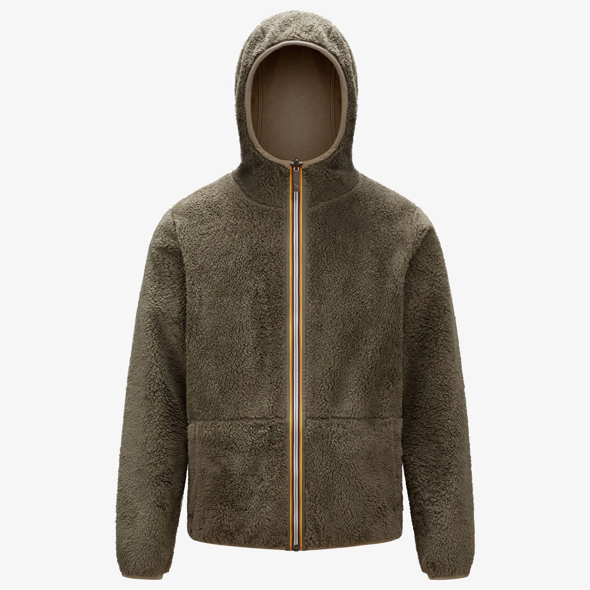 JACQUES POLAR REVERSIBLE - Fleece - Jacket - Man - BEIGE TAUPE-BROWM - Image 2