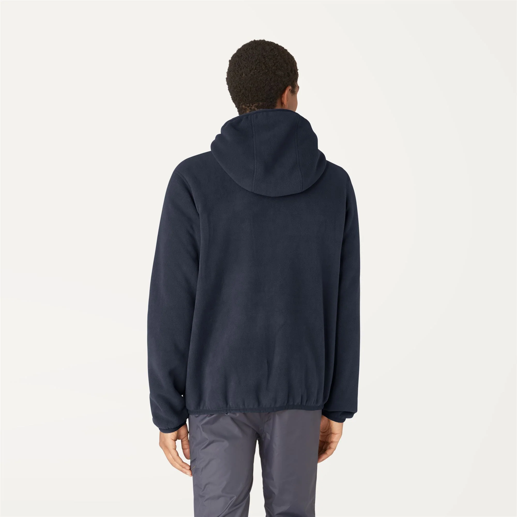 JACQUES POLAR REVERSIBLE - Fleece - Jacket - Man - BLUE DEPTH-BLACK PURE - Image 6