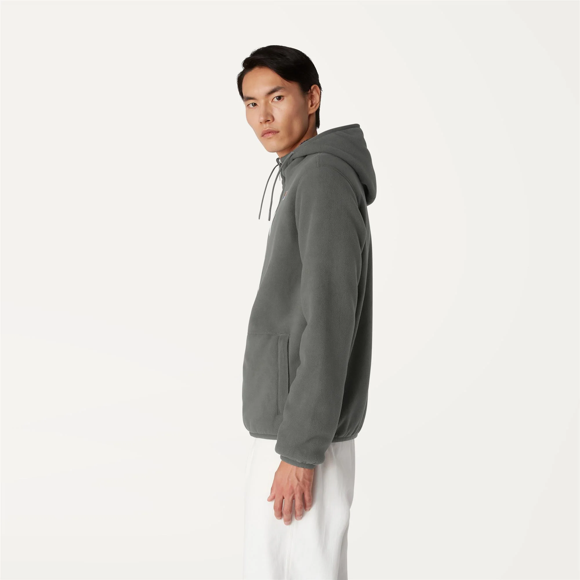 JACQUES POLAR REVERSIBLE - Fleece - Jacket - Man - GREEN BLACKISH-BLUE DEPTH - Image 5