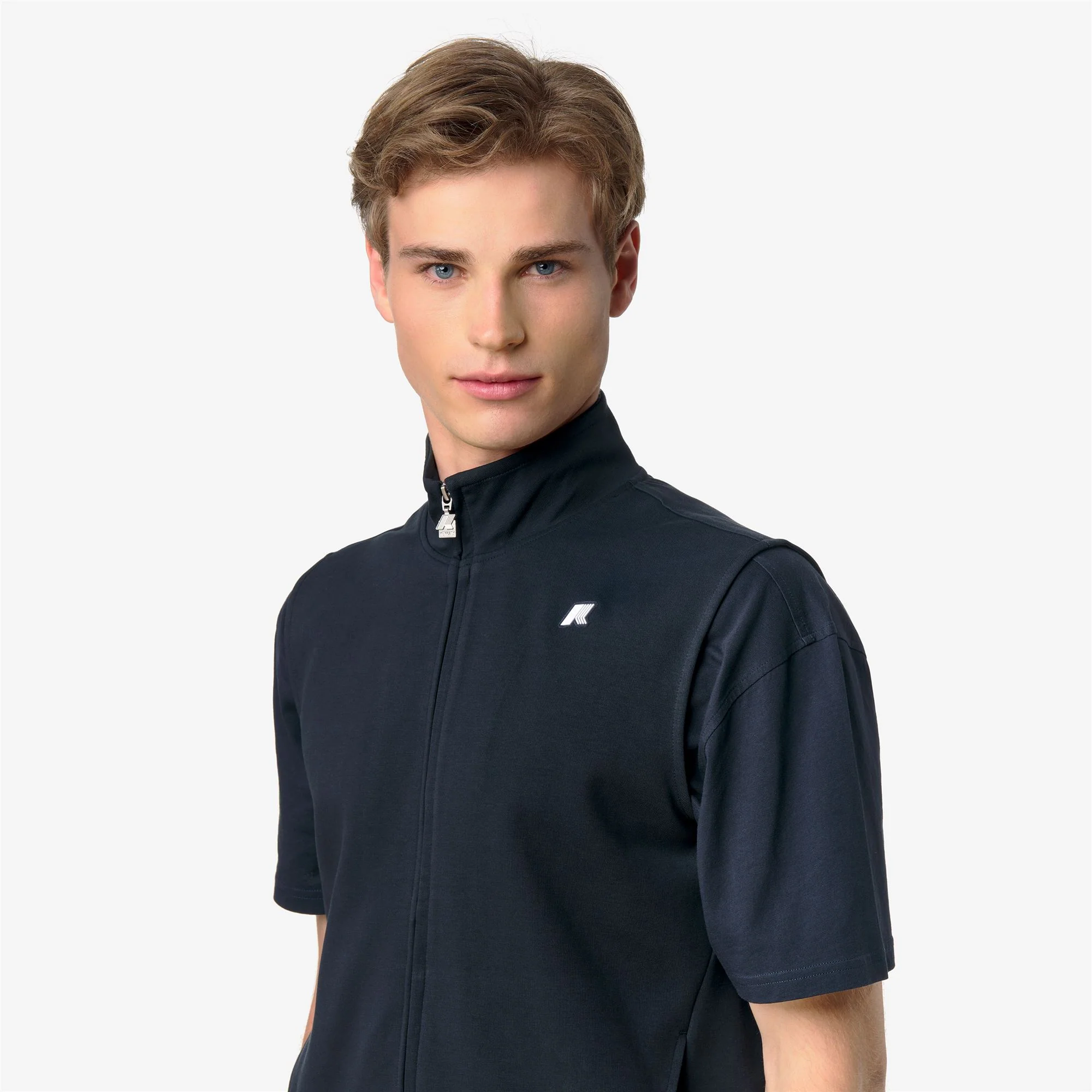 KYLIAN INTERLOCK - Fleece - Vest - Man - BLUE DEPTH - Image 2