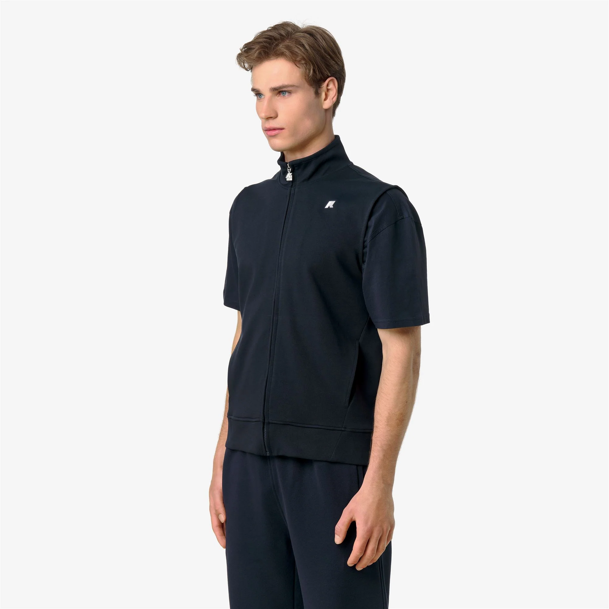 KYLIAN INTERLOCK - Fleece - Vest - Man - BLUE DEPTH - Image 4