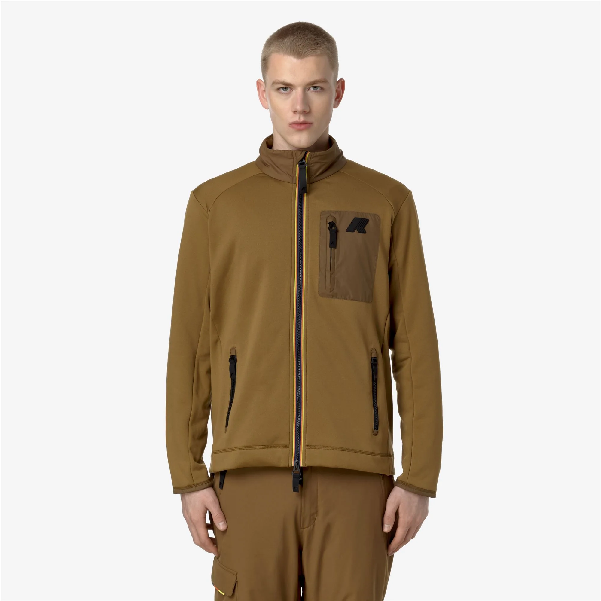 LECREY - Fleece - Jacket - Man - BROWN CORDA - Image 3