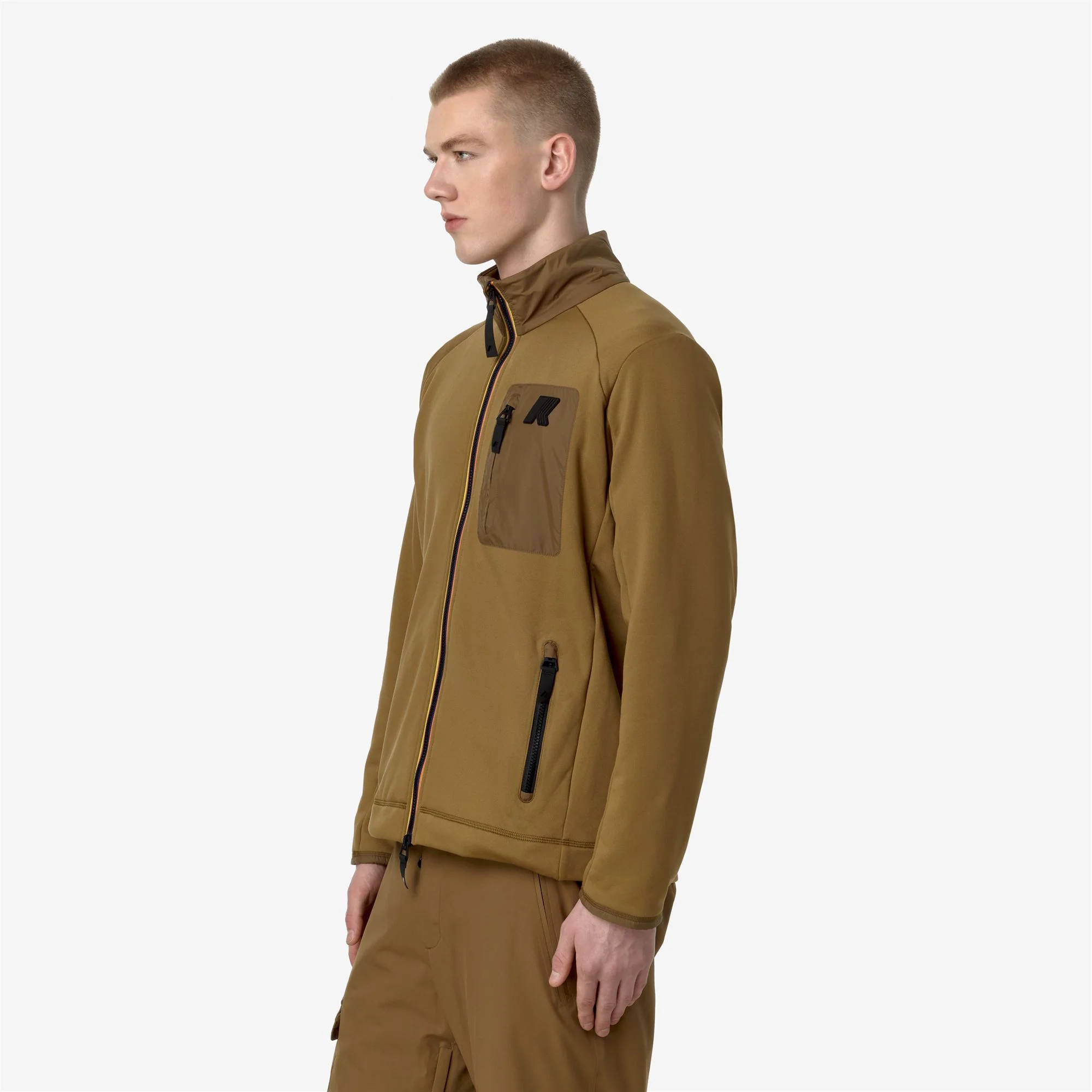 LECREY - Fleece - Jacket - Man - BROWN CORDA - Image 4