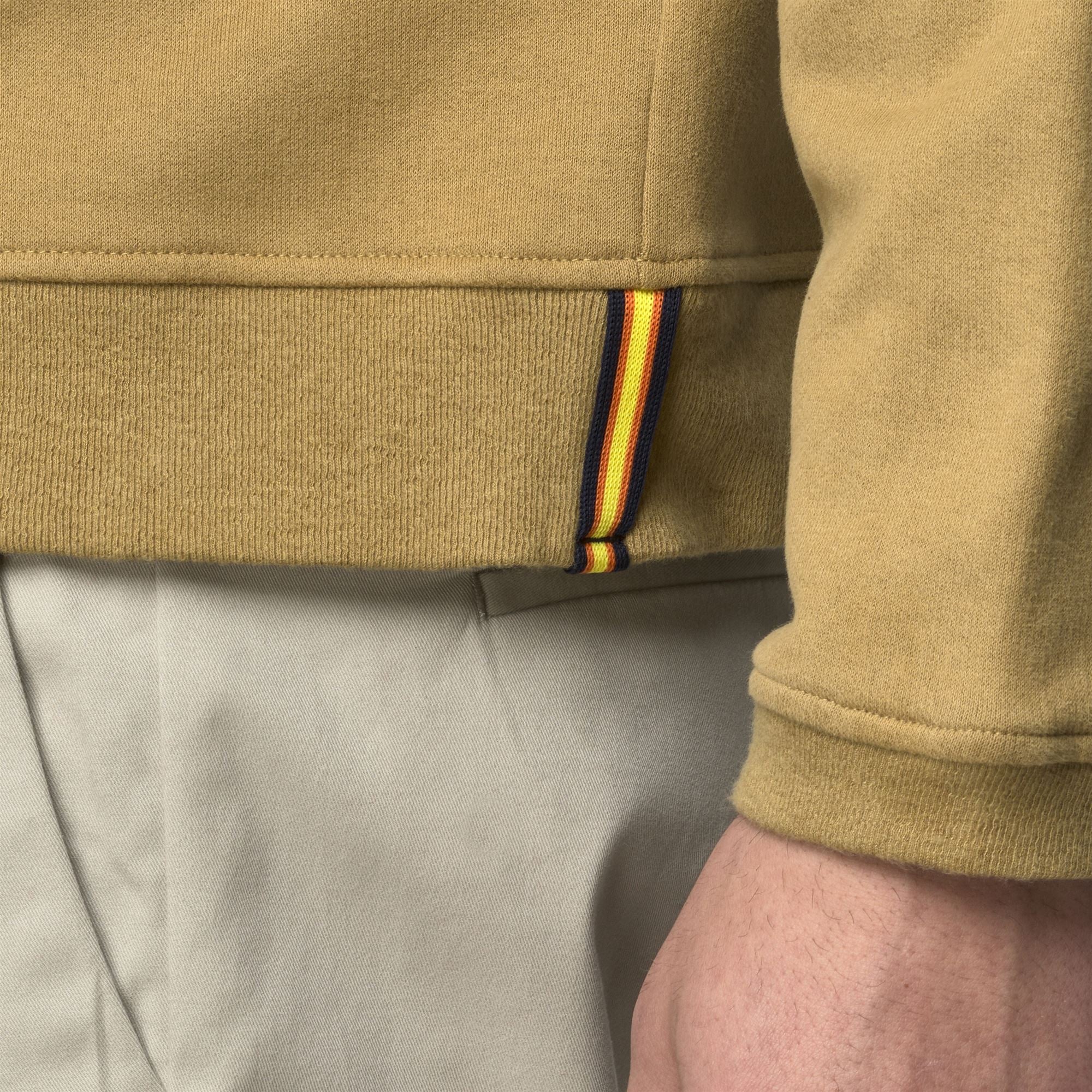 LORLEAU COTTON CASHMERE - Fleece - Hoodie - Man - BEIGE SEED - Image 2