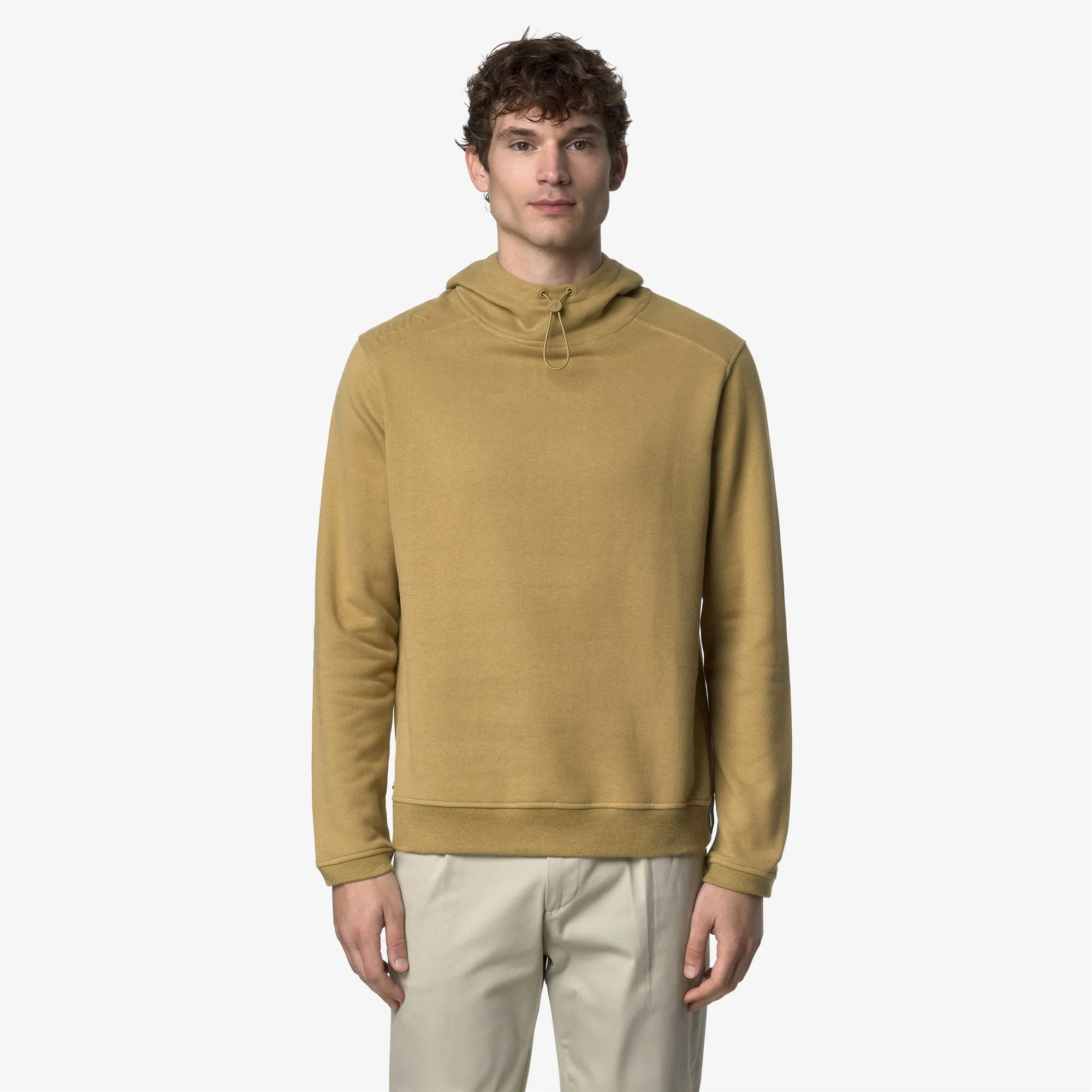 LORLEAU COTTON CASHMERE - Fleece - Hoodie - Man - BEIGE SEED - Image 3