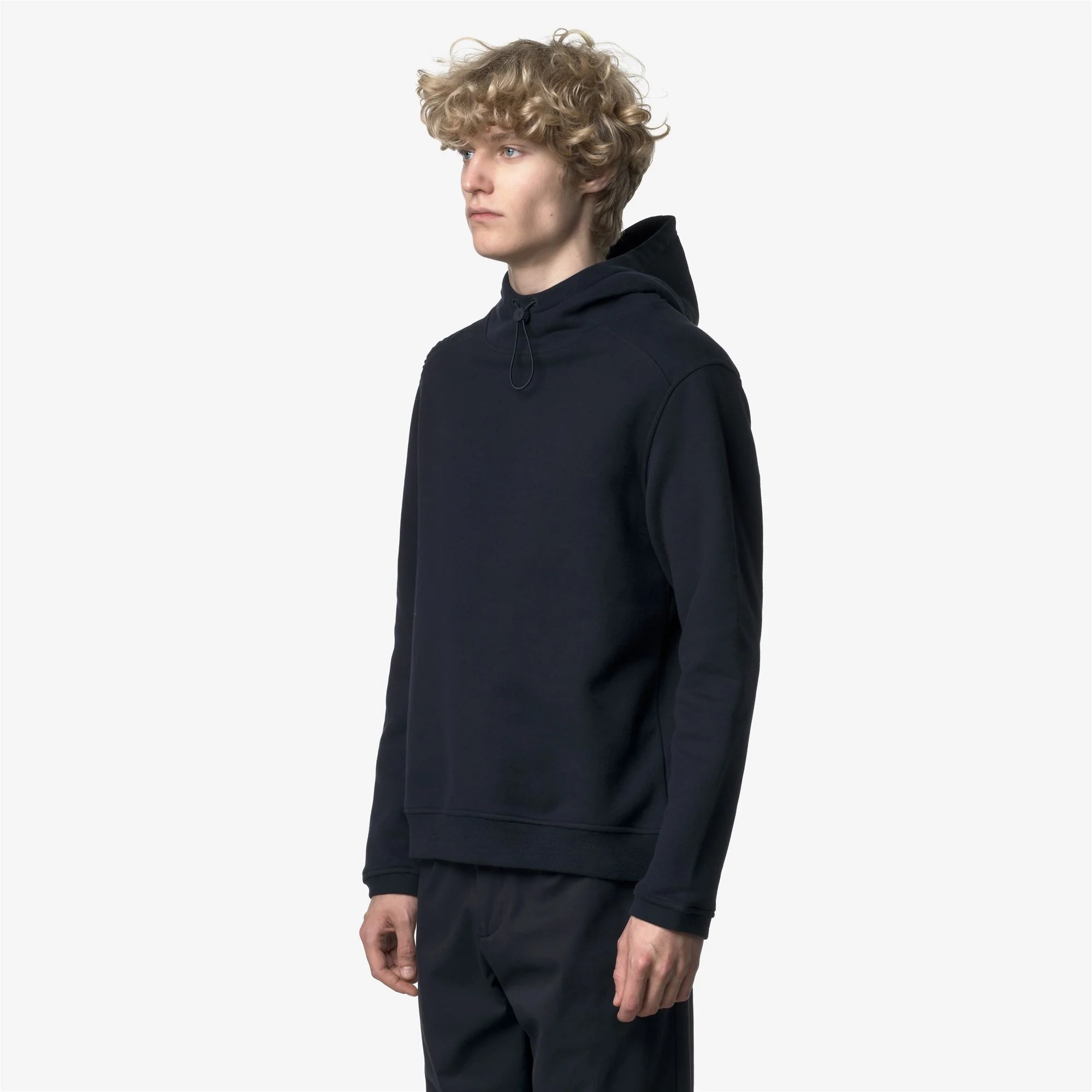 LORLEAU COTTON CASHMERE - Fleece - Hoodie - Man - BLUE DEPTH - Image 4