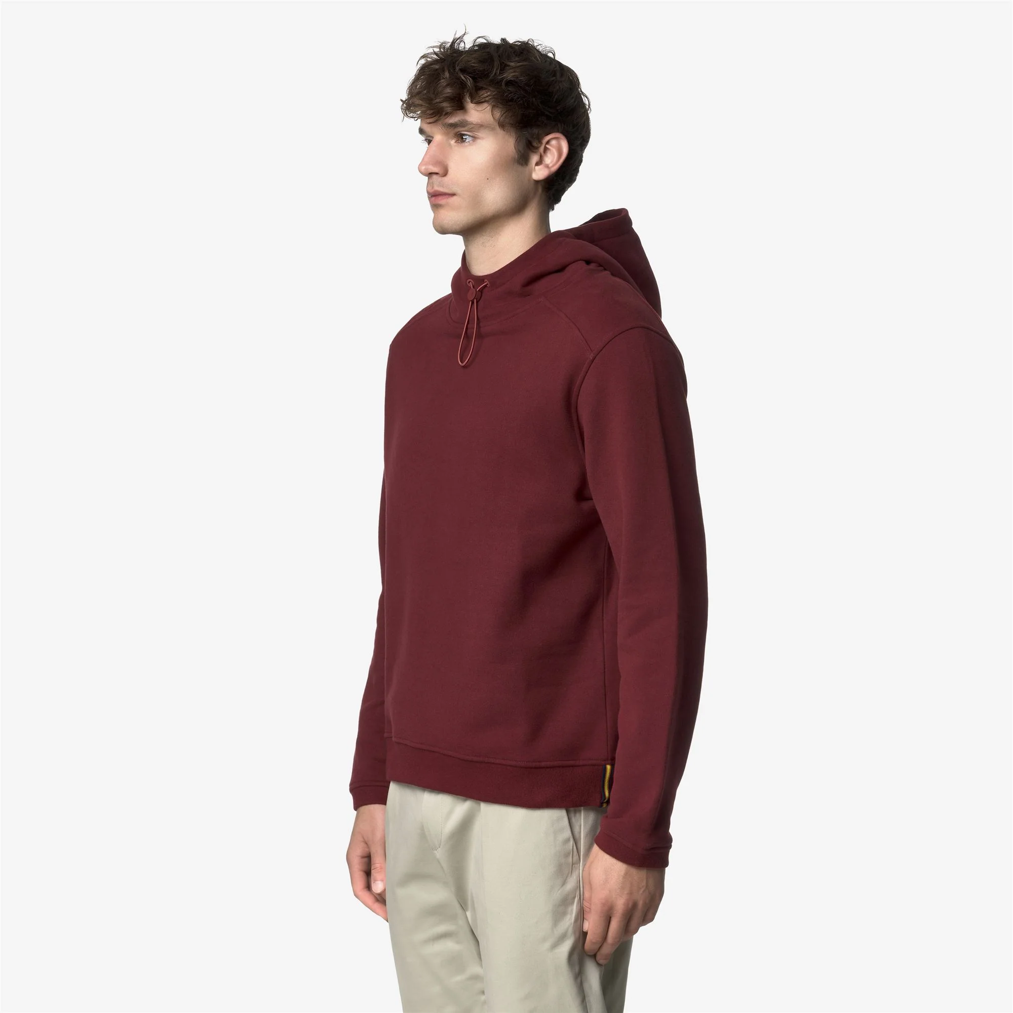 LORLEAU COTTON CASHMERE - Fleece - Hoodie - Man - RED SYRAH - Image 4